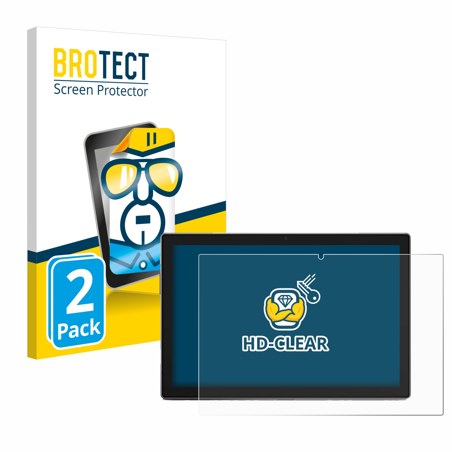 2x BROTECT Displayschutz-Folie pro Blackview Tab 9
