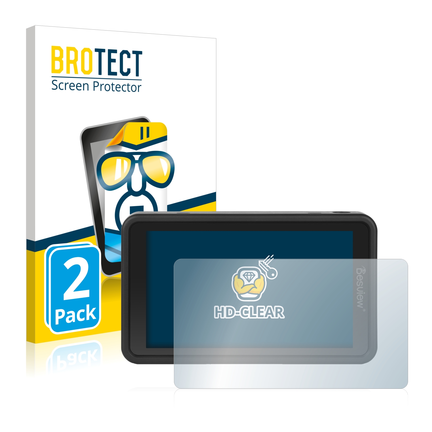 2x BROTECT Displayschutz-Folie pro Desview R5 5.5