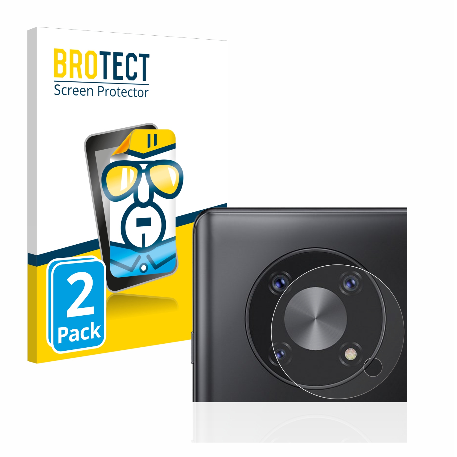 2x BROTECT Displayschutz-Folie pro Cubot Max 3 (pouze kamera)