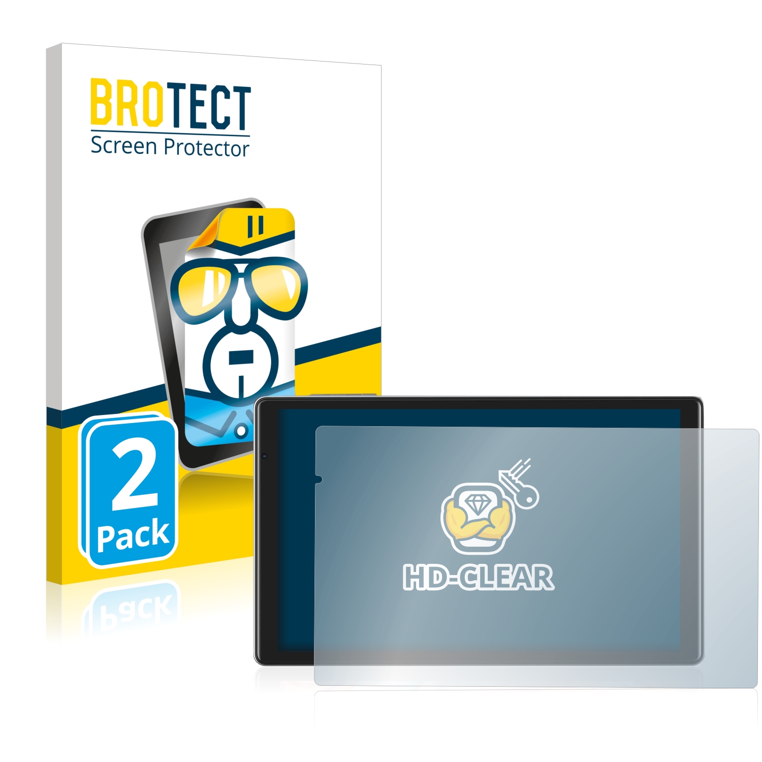 2x BROTECT Displayschutz-Folie pro Beneve M1036