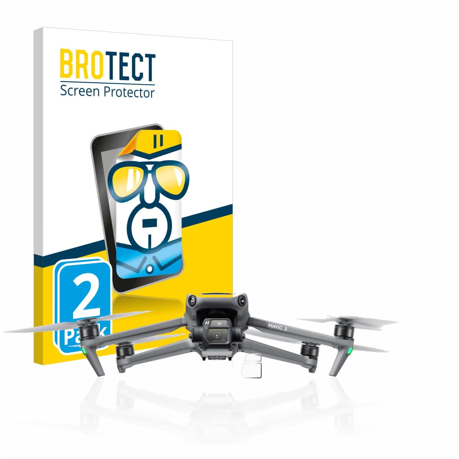 2x BROTECT Displayschutz-Folie pro DJI Mavic 3