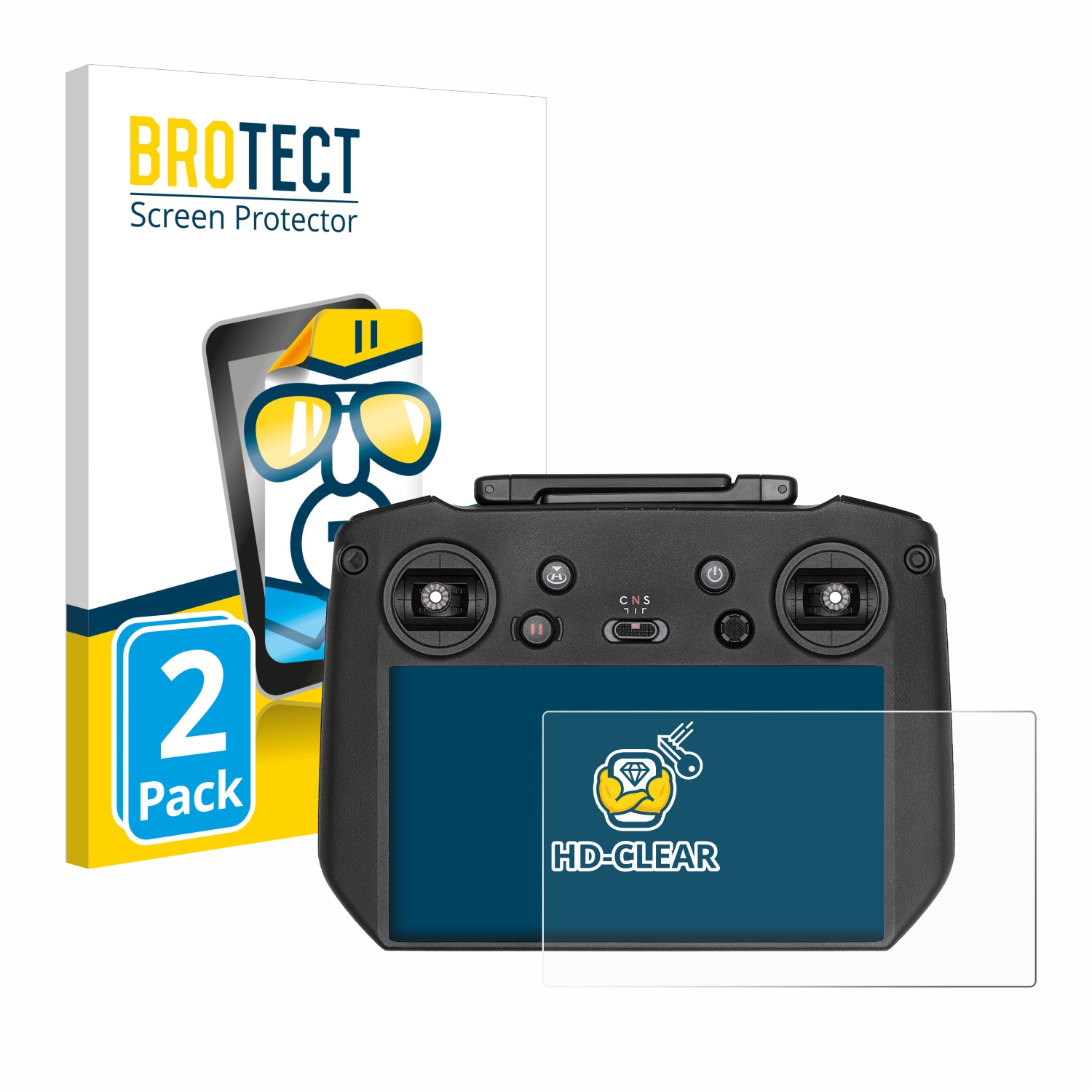 2x BROTECT Displayschutz-Folie pro DJI RC Pro