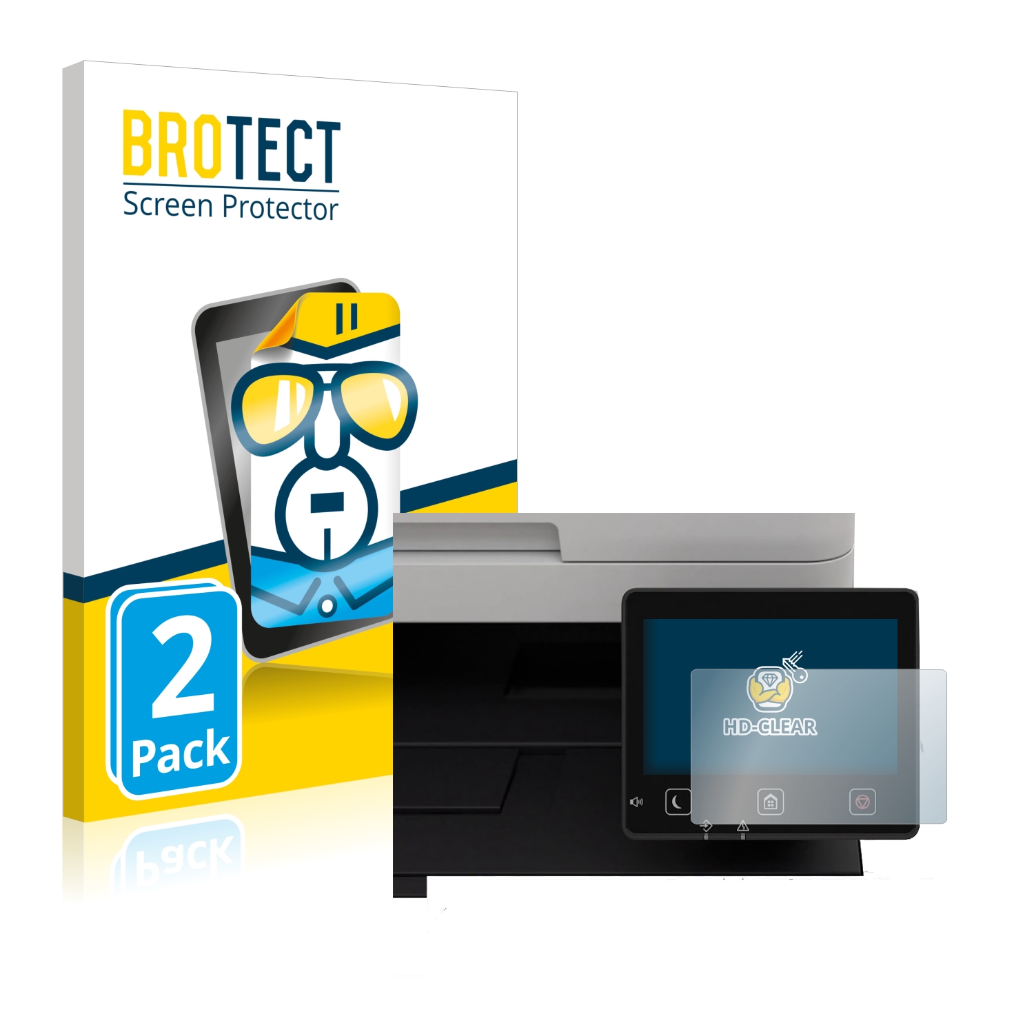 2x BROTECT Displayschutz-Folie pro Canon i-SENSYS X