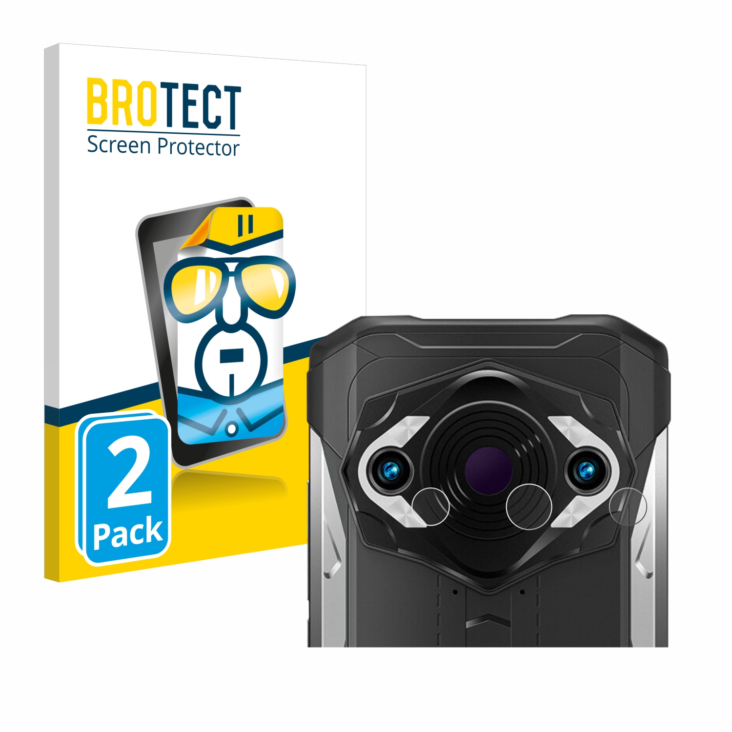 2x BROTECT Displayschutz-Folie pro Doogee S98 Pro (pouze kamera)