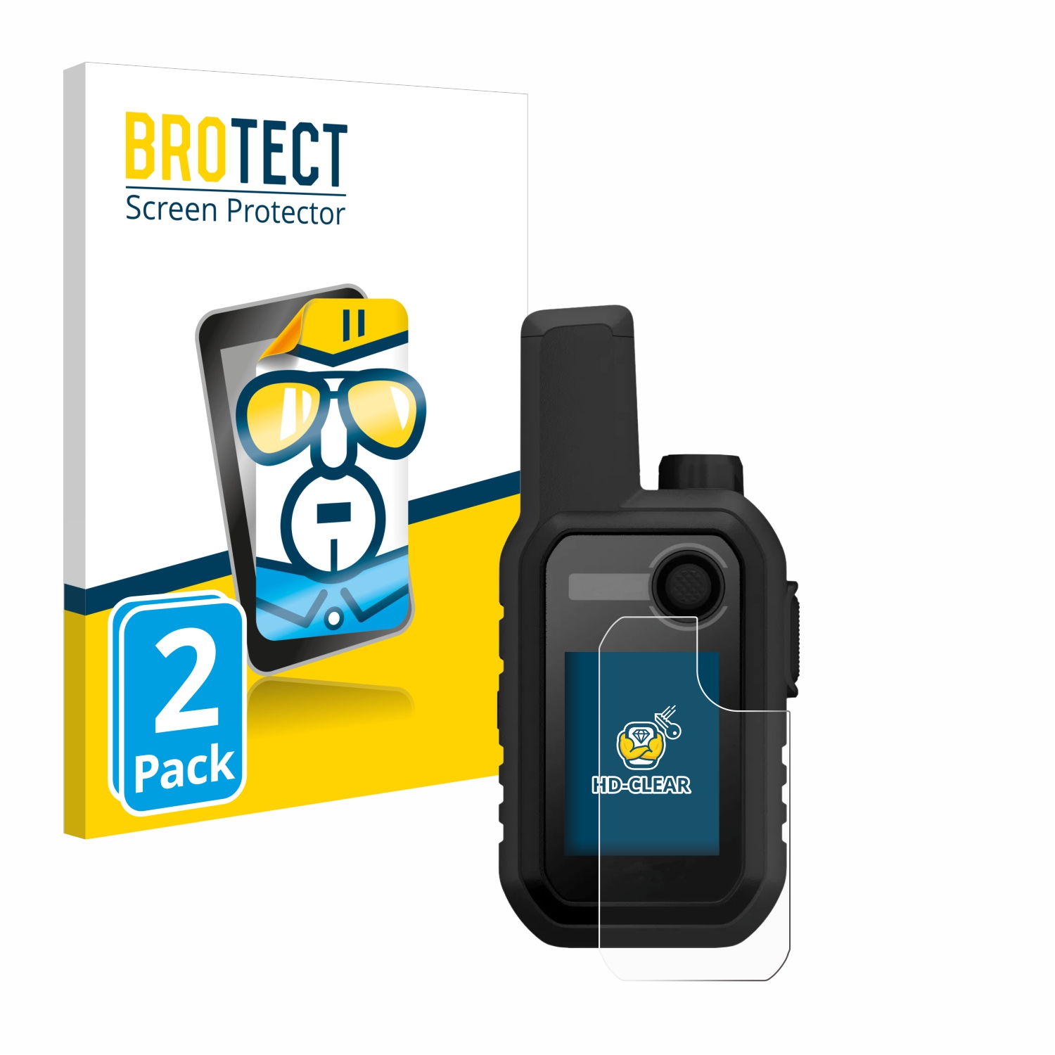2x BROTECT Displayschutz-Folie pro Garmin Alpha 10 K