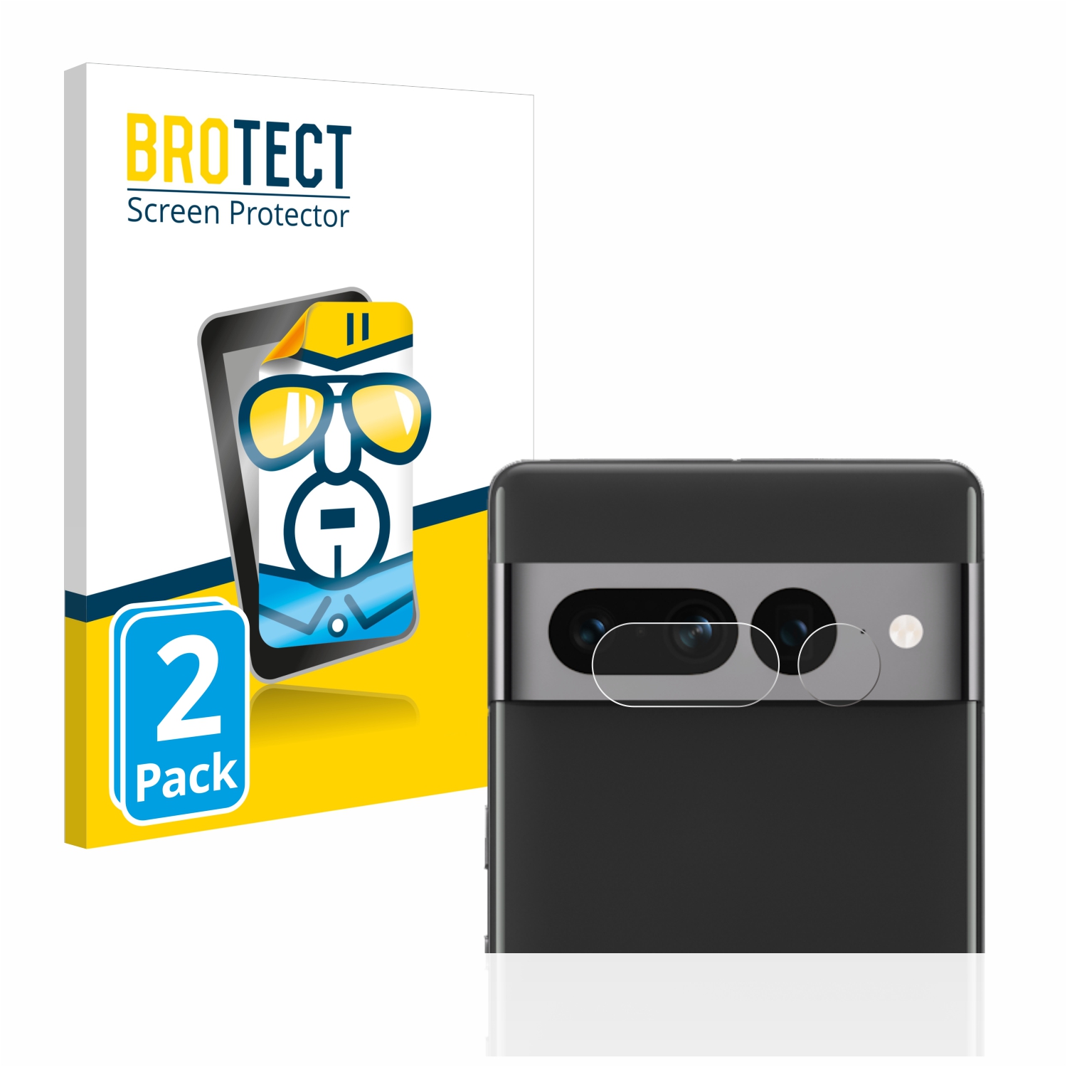 2x BROTECT Displayschutz-Folie pro Google Pixel 7 Pro (pouze kamera)