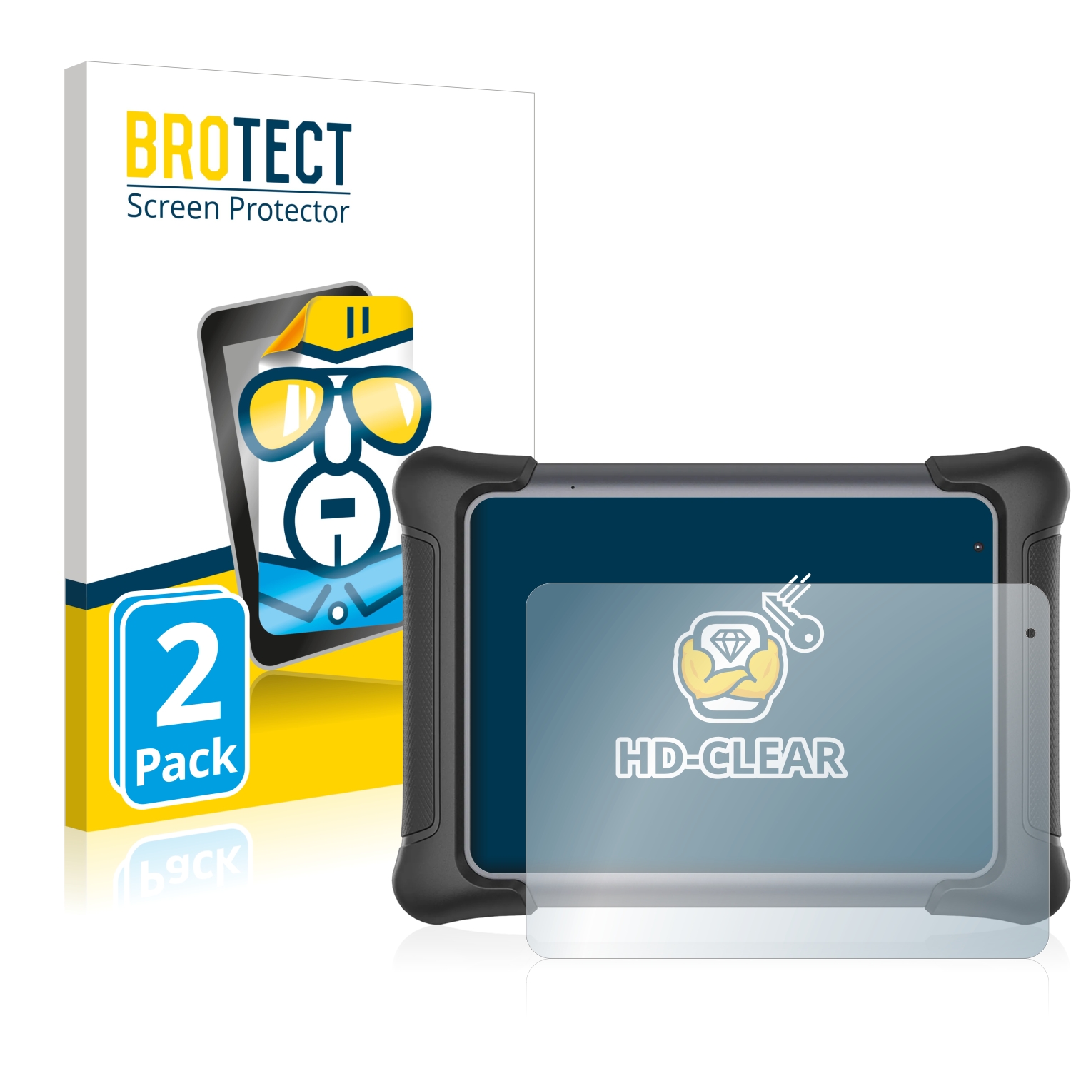 2x BROTECT Displayschutz-Folie pro Autel MaxiSys Elite II