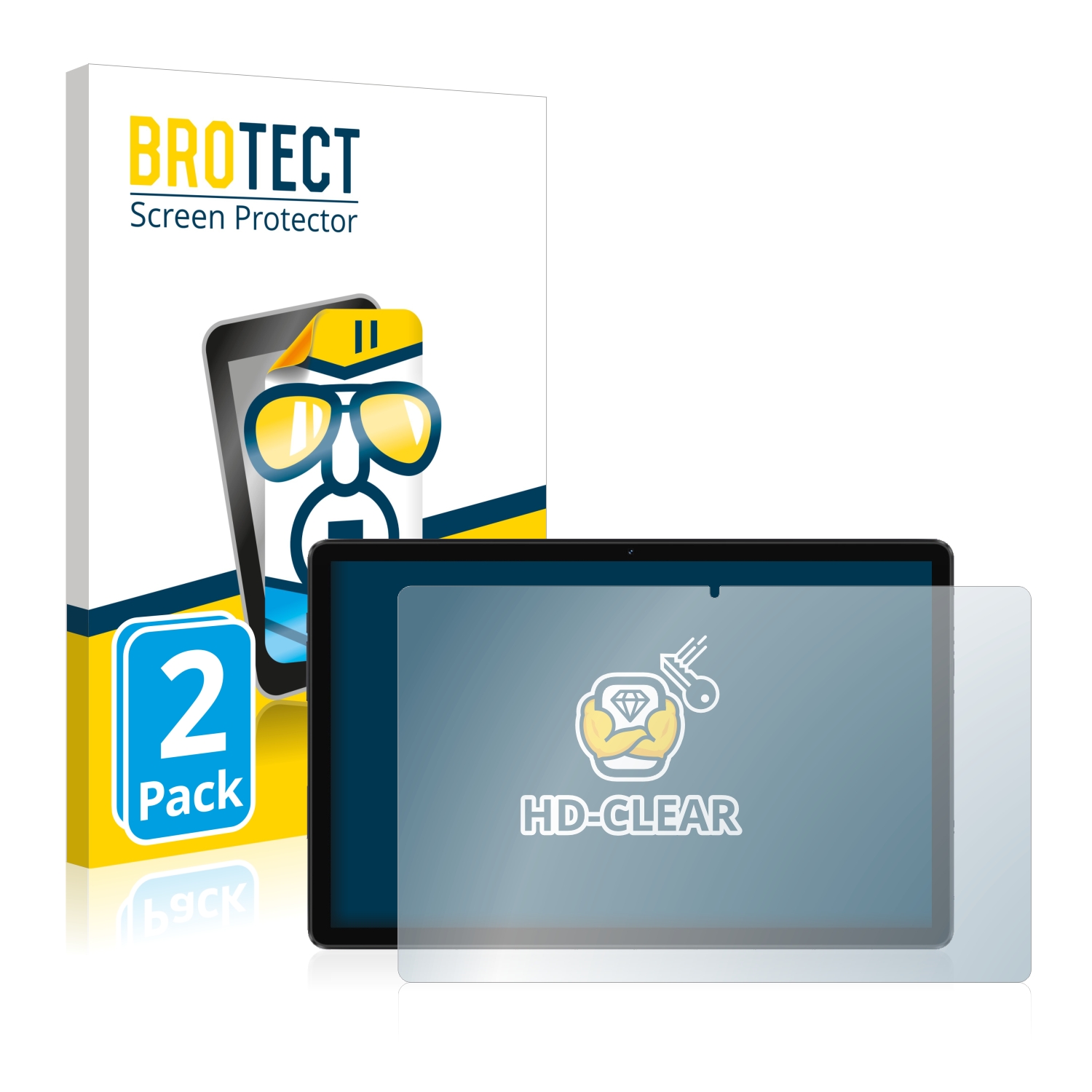 2x BROTECT Displayschutz-Folie pro Alldocube iPlay 50
