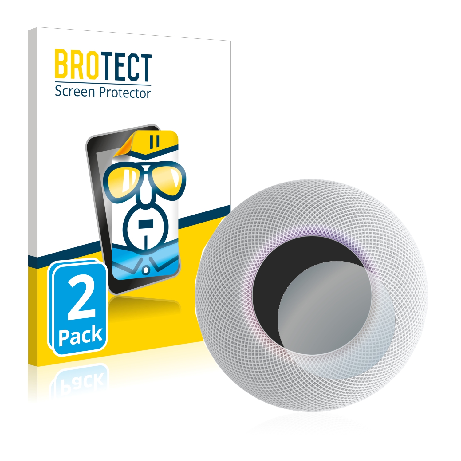 2x BROTECT Displayschutz-Folie pro Apple HomePod mini