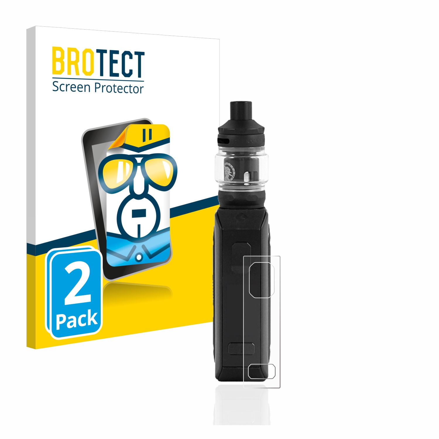 2x BROTECT Displayschutz-Folie pro GeekVape Aegis Mini 2 M100