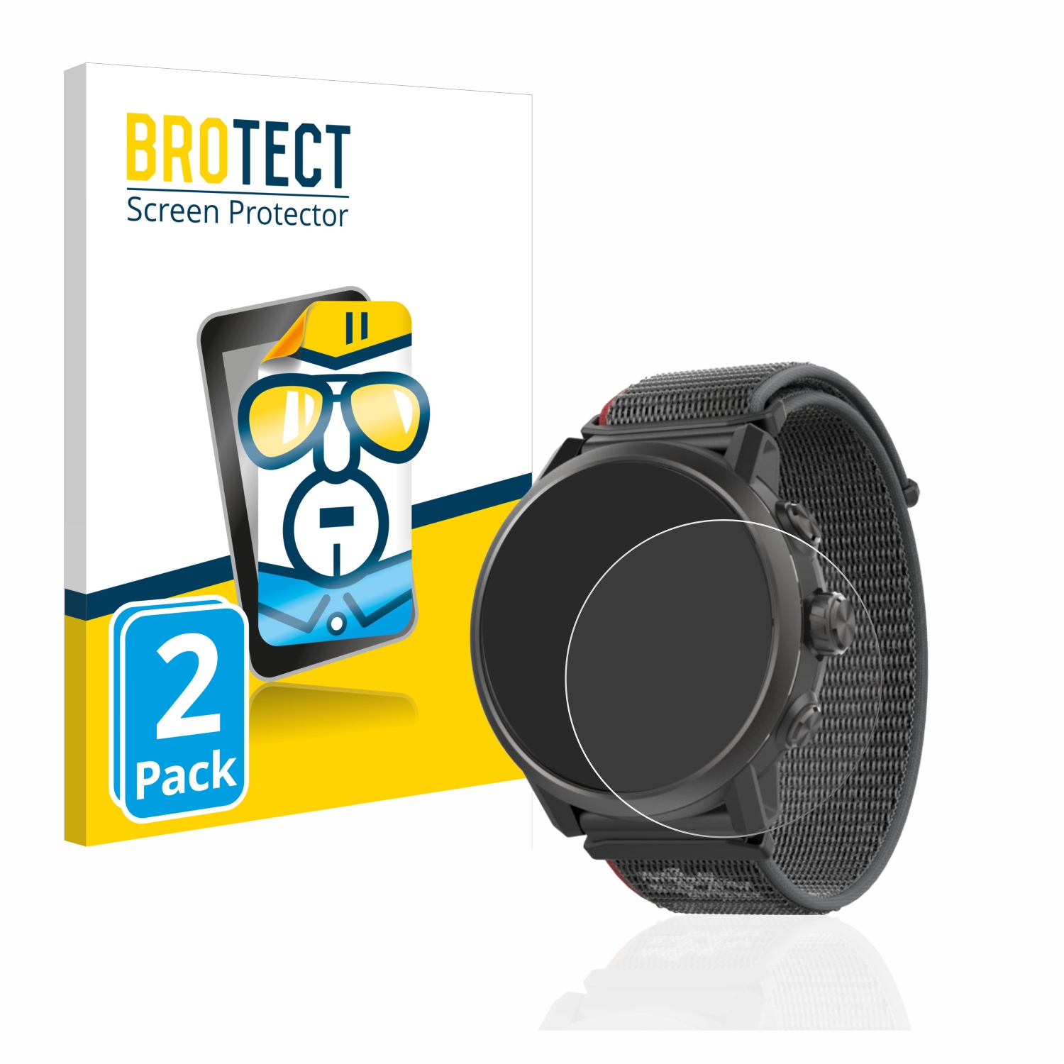 2x BROTECT Displayschutz-Folie pro Coros Apex 2