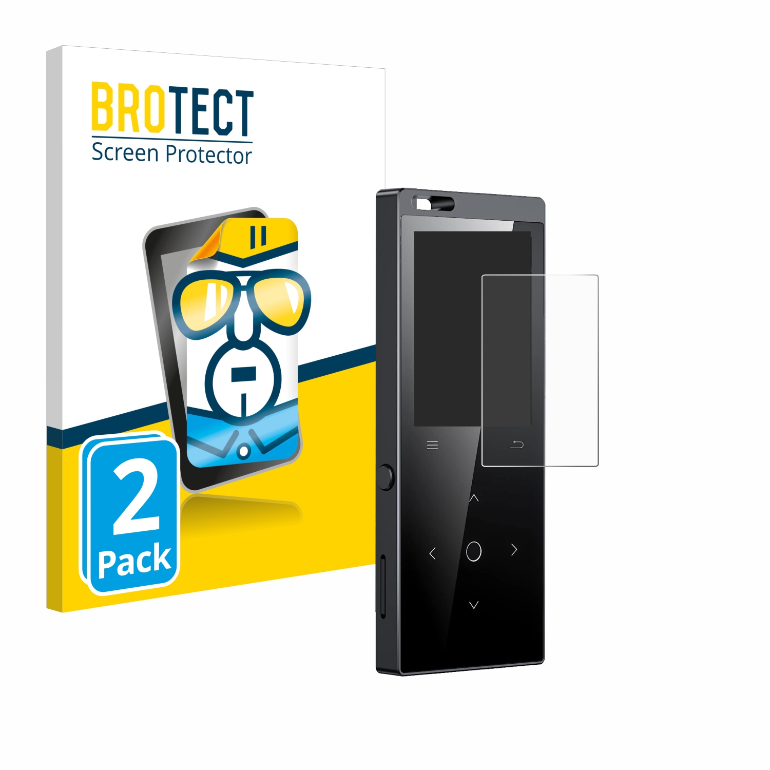 2x BROTECT Displayschutz-Folie pro Dodosoul M800