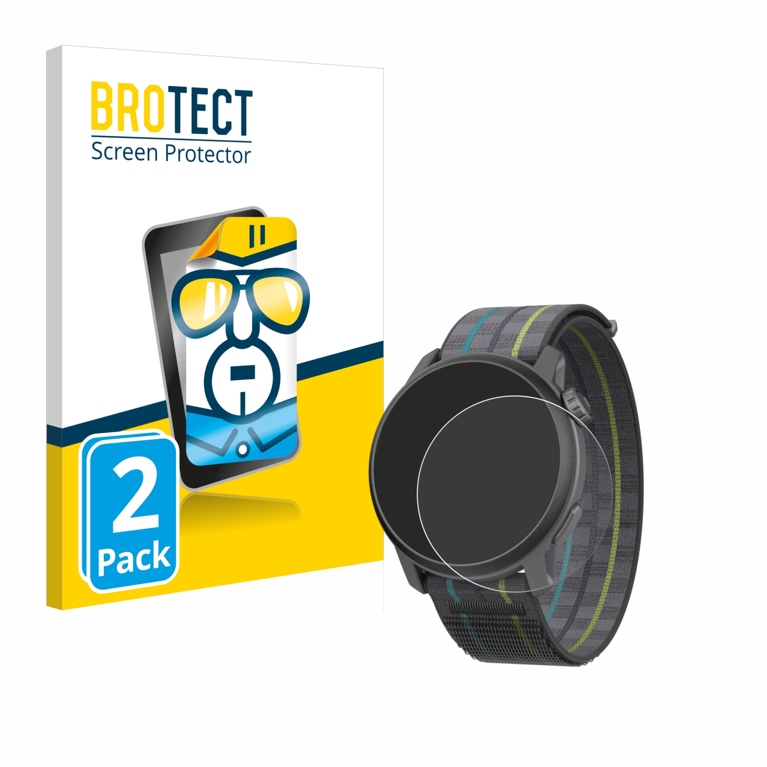 2x BROTECT Displayschutz-Folie pro Coros Pace 3