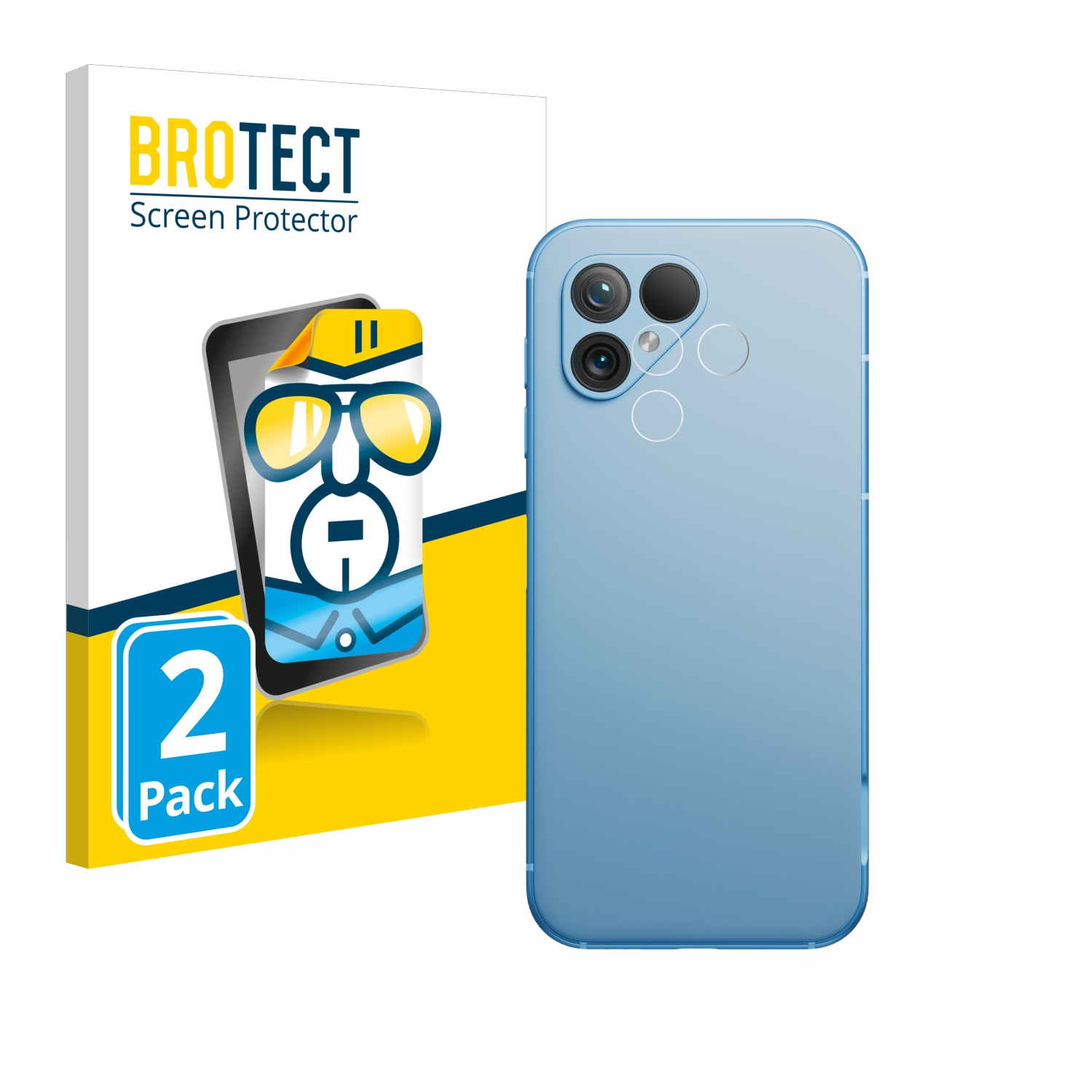 2x BROTECT Displayschutz-Folie pro Fairphone 5 (pouze kamera)