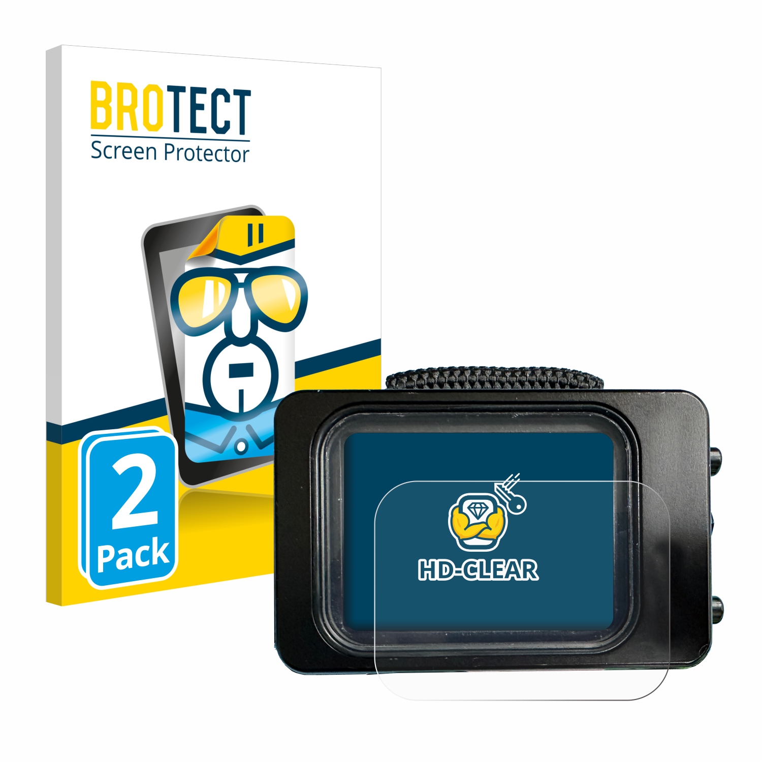 2x BROTECT Displayschutz-Folie pro Divesoft Freedom dive computer