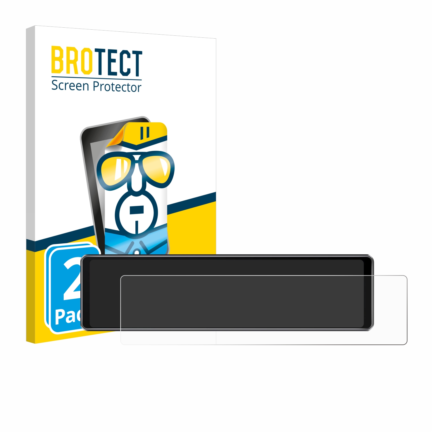 2x BROTECT Displayschutz-Folie pro Airpuxem T76-EU6-JM