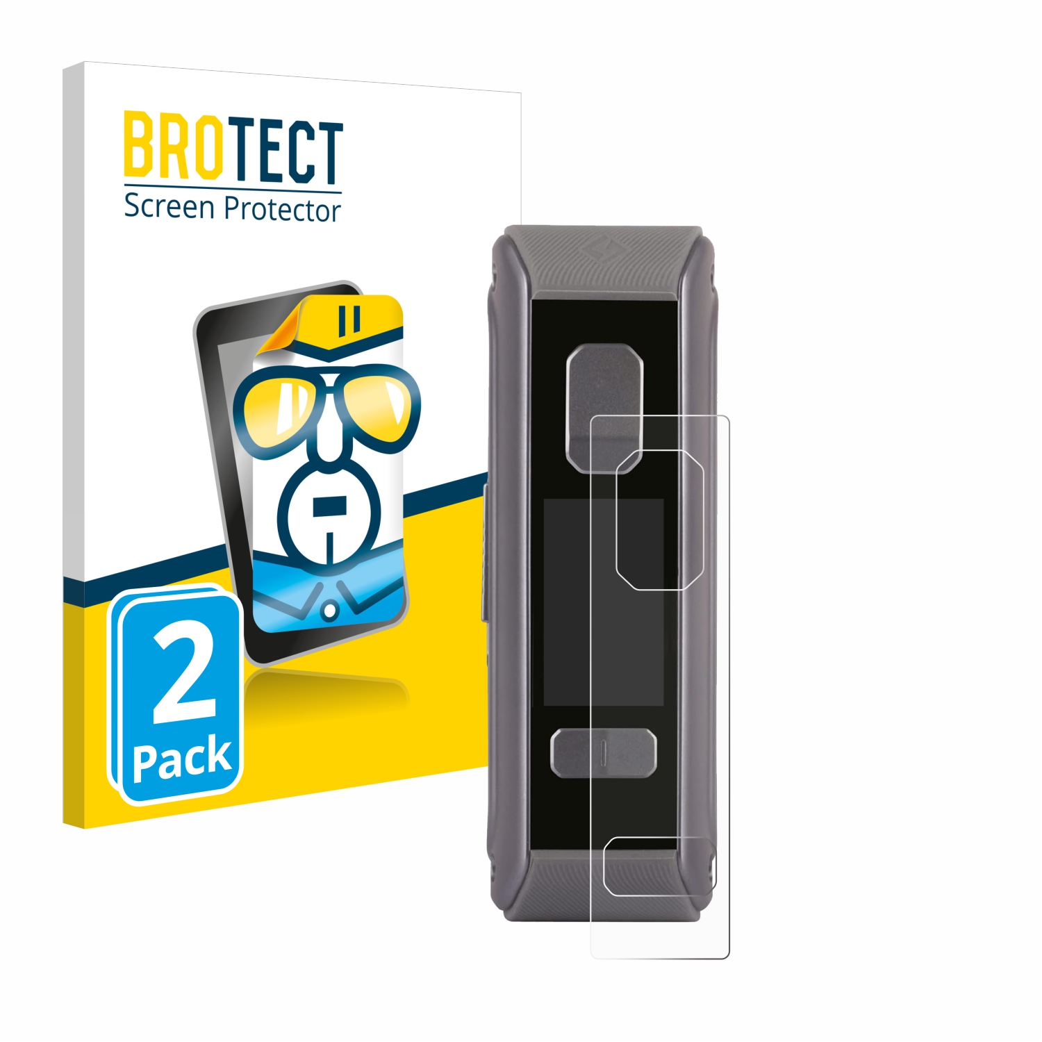 2x BROTECT Displayschutz-Folie pro GeekVape Aegis Max2 / Max100