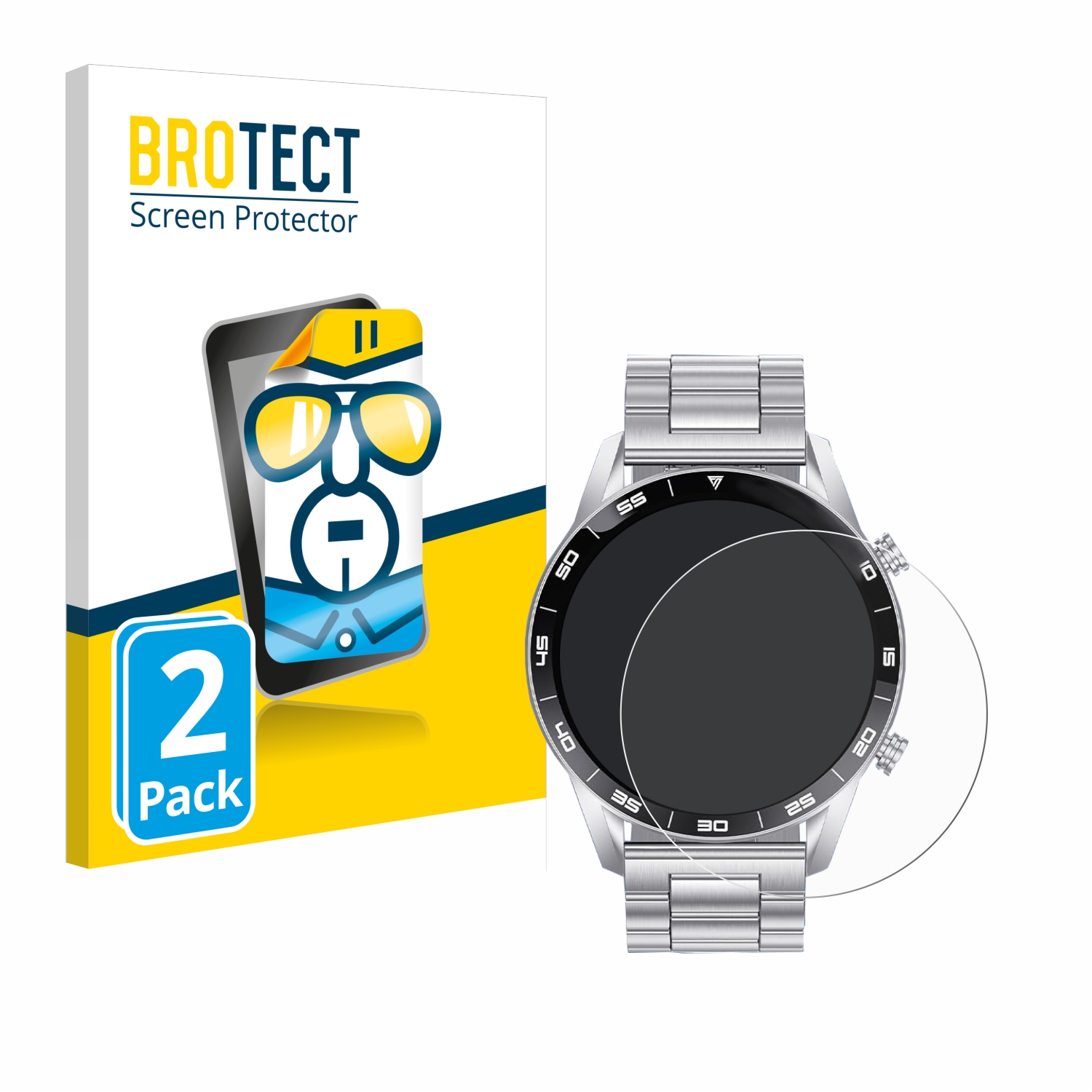 2x BROTECT Displayschutz-Folie pro Foxbox SML1-C PRO 1.43