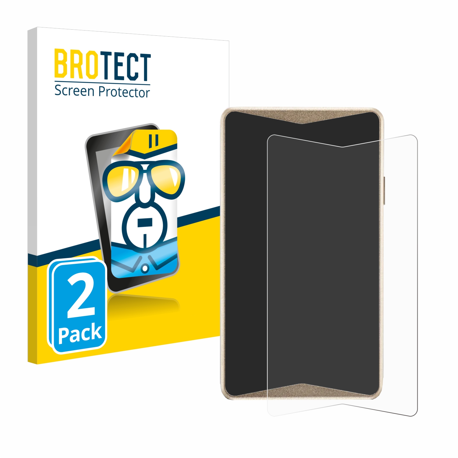 2x BROTECT Displayschutz-Folie pro ELLIPAL Titan 2.0 Cold Wallet