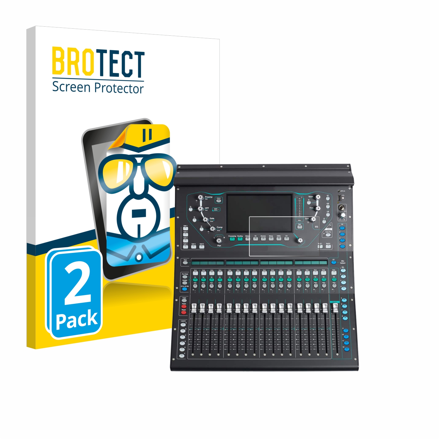 2x BROTECT Displayschutz-Folie pro Allen&Heat SQ5