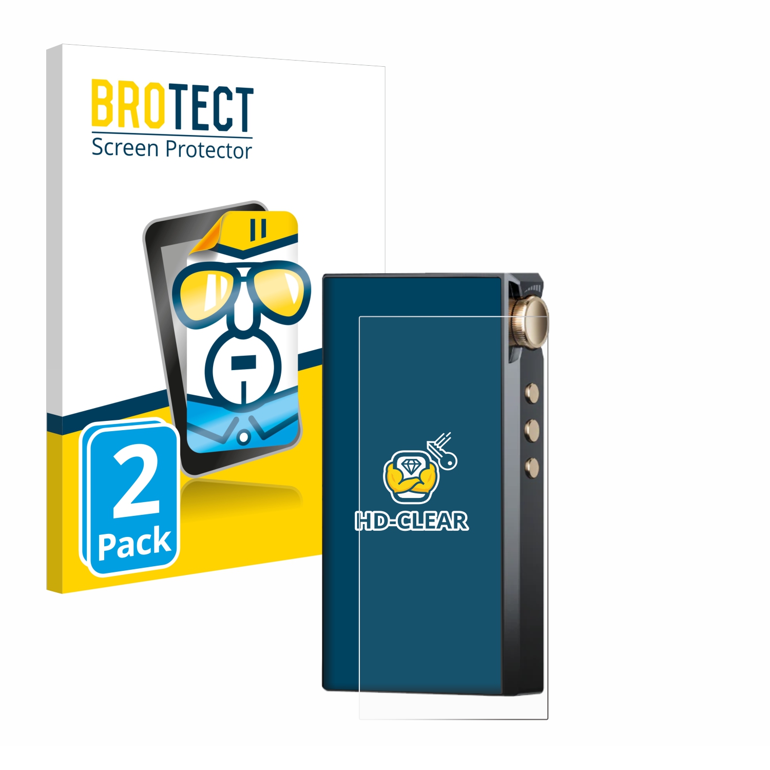 2x BROTECT Displayschutz-Folie pro Cayin N3-Ultra