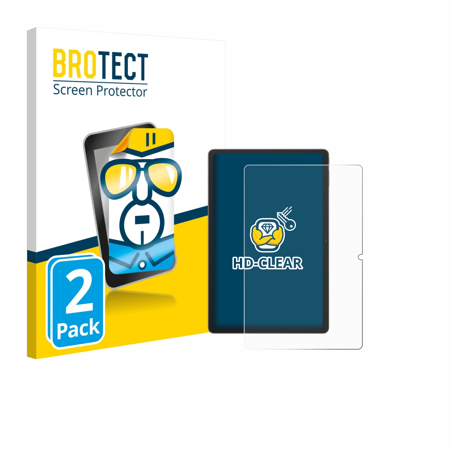 2x BROTECT Displayschutz-Folie pro Blackview Tab 16 Pro
