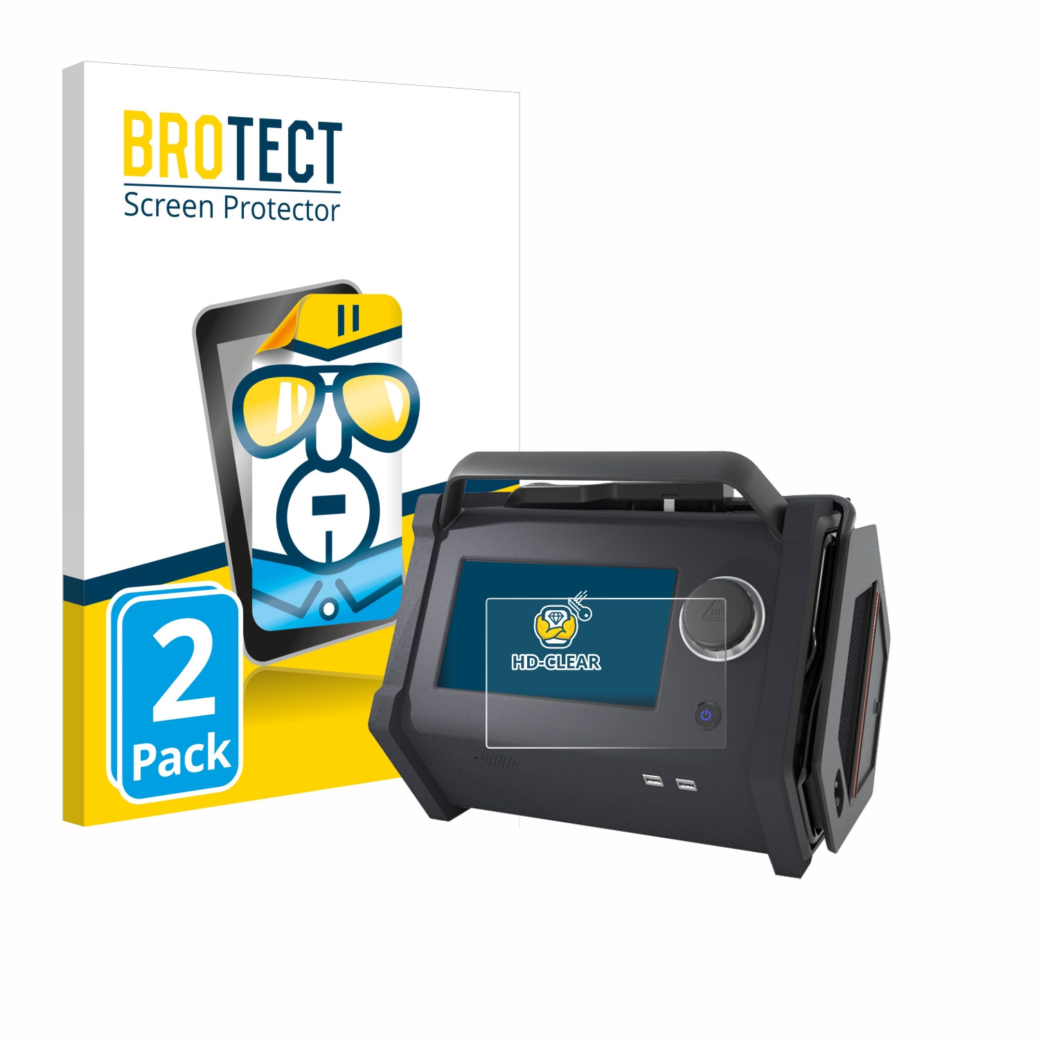 2x BROTECT Displayschutz-Folie pro Flir Griffin G510x