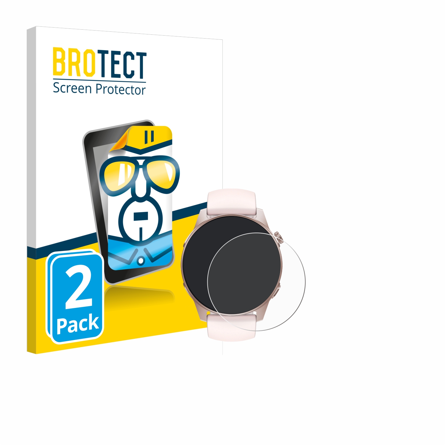2x BROTECT Displayschutz-Folie pro Denver SWC-392
