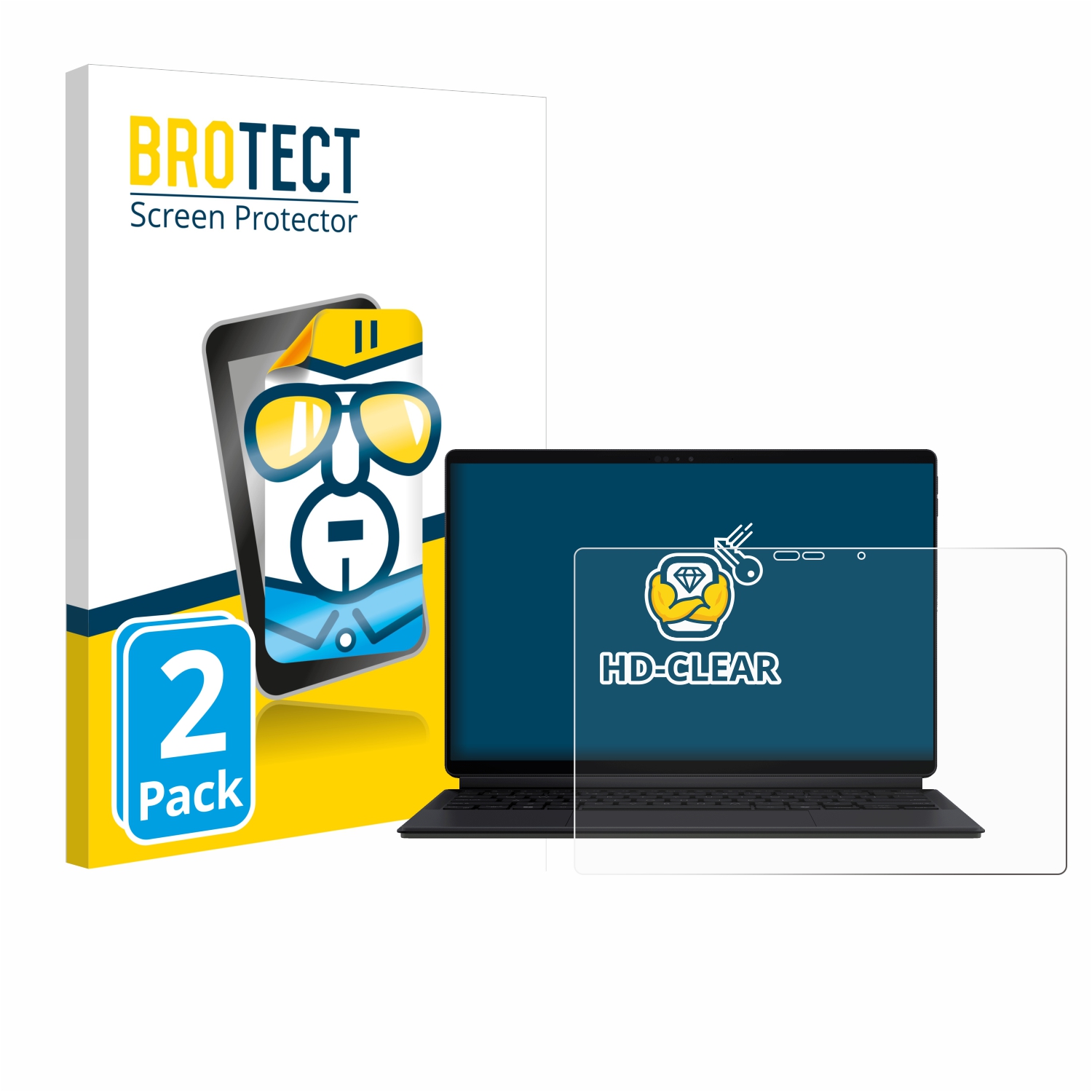 2x BROTECT Displayschutz-Folie pro ASUS ProArt PZ13
