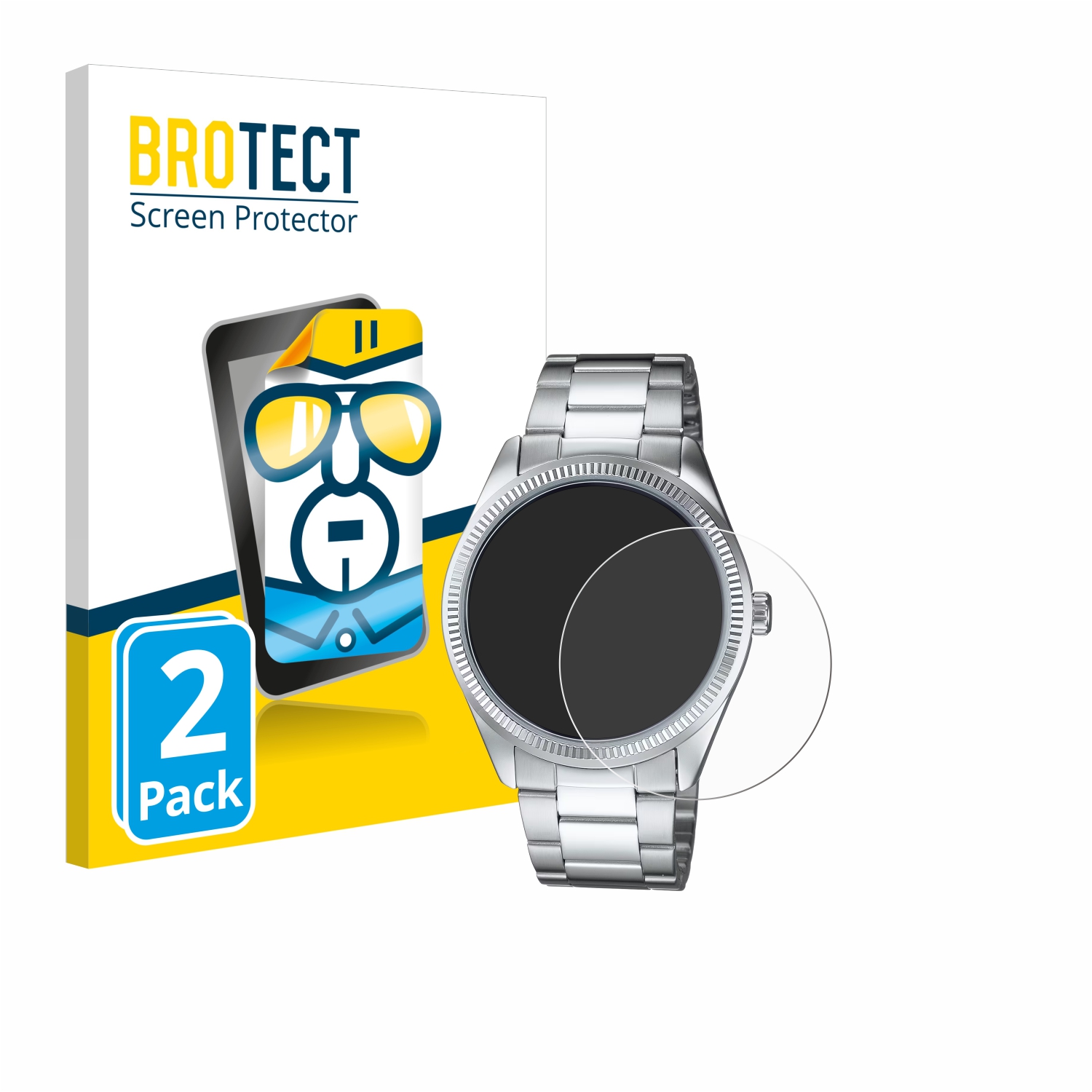 2x BROTECT Displayschutz-Folie pro Casio MTP-1302PD
