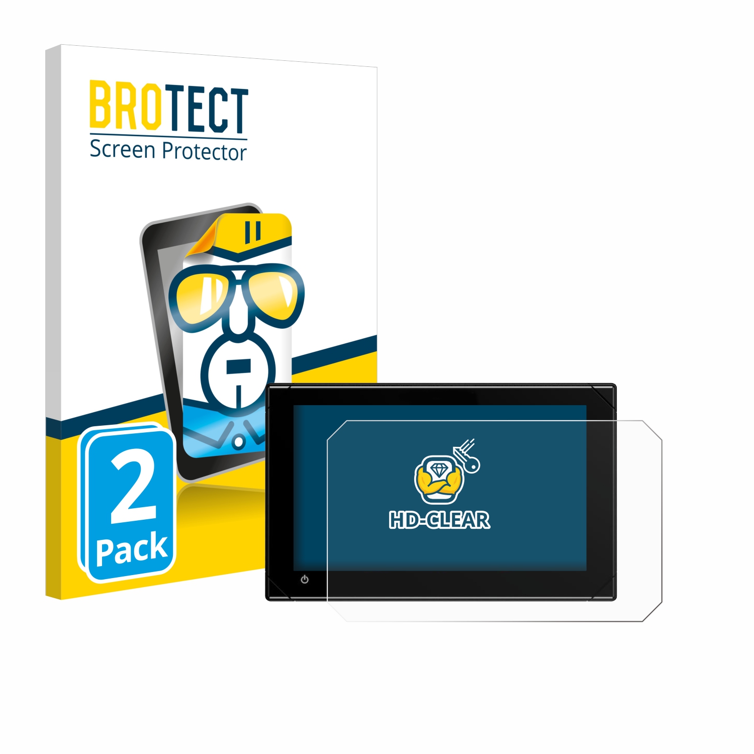 2x BROTECT Displayschutz-Folie pro B&G Zeus S7
