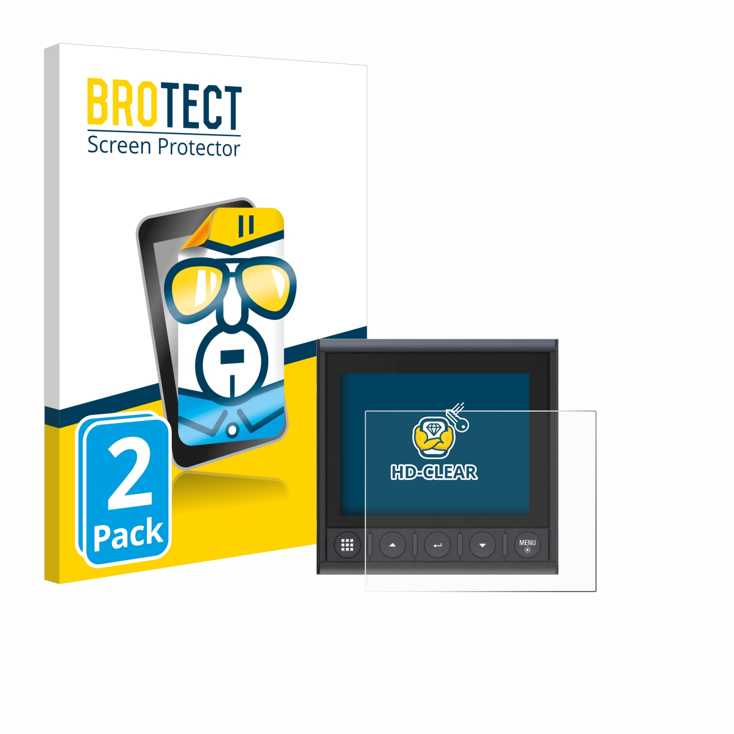 2x BROTECT Displayschutz-Folie pro B&G Triton 2