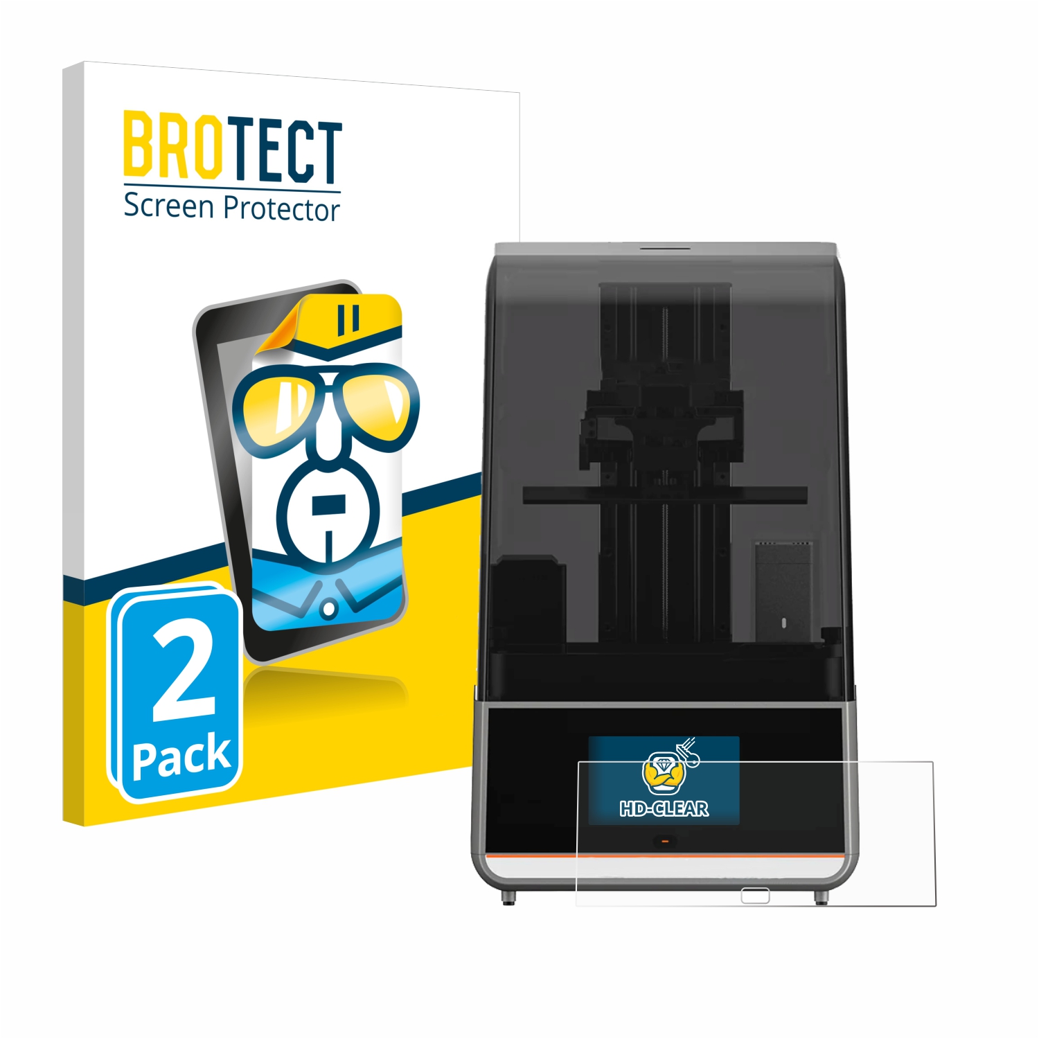 2x BROTECT Displayschutz-Folie pro Anycubic Photon Mono M7 Pro