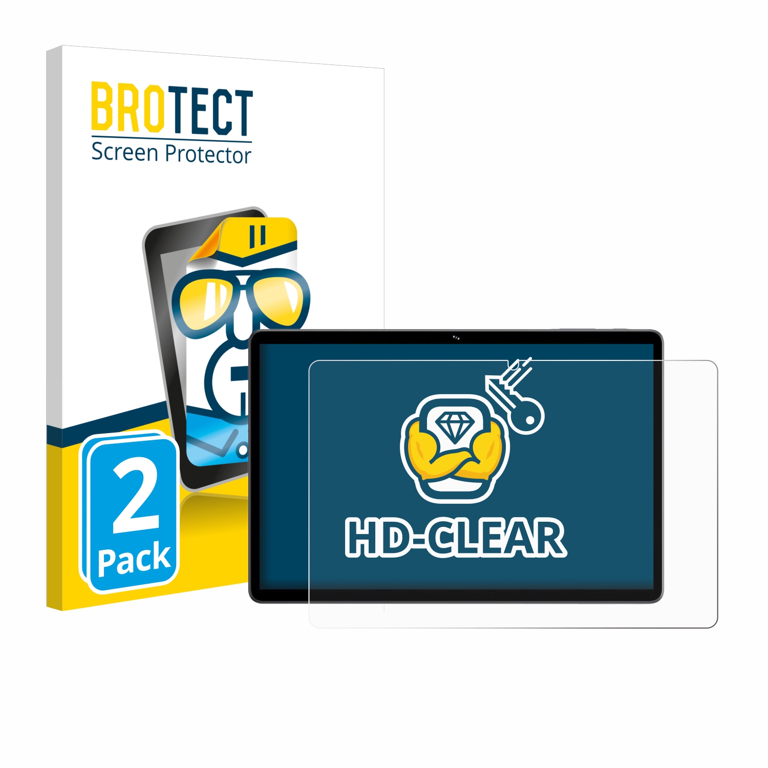 2x BROTECT Displayschutz-Folie pro Chuwi Hi10 XPro