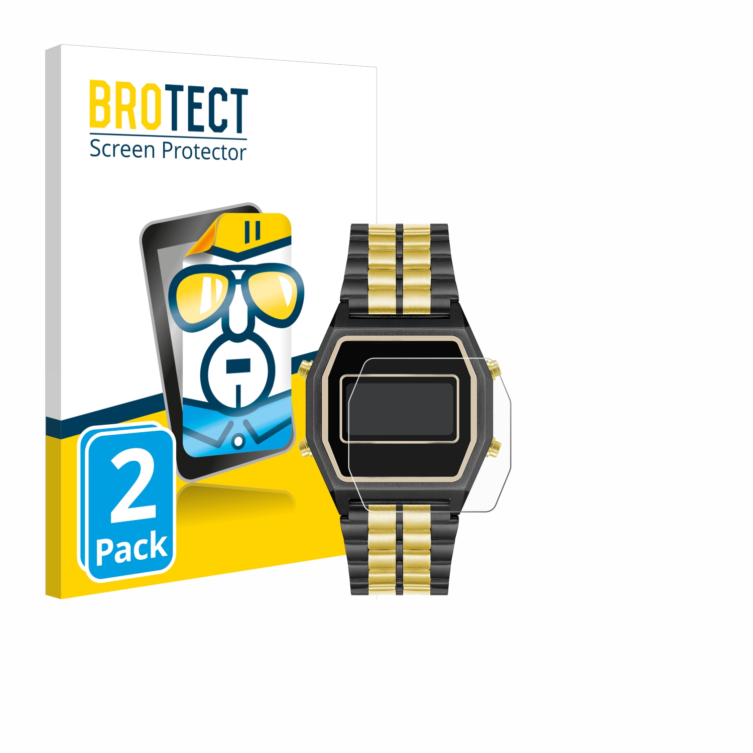 2x BROTECT Displayschutz-Folie pro Armitron Rubik