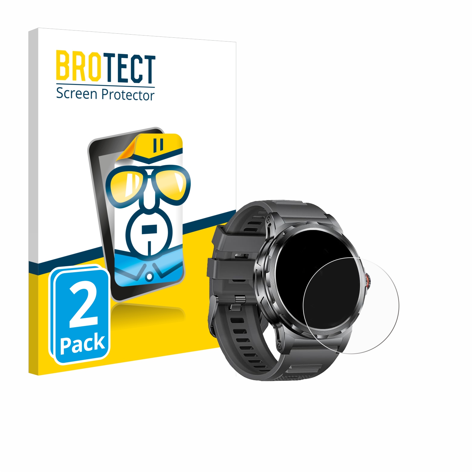2x BROTECT Displayschutz-Folie pro Esfoe SML6-J 1.43