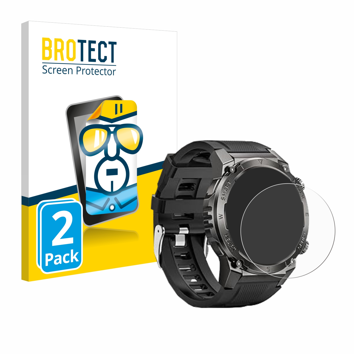 2x BROTECT Displayschutz-Folie pro Dekelife G55 1.46