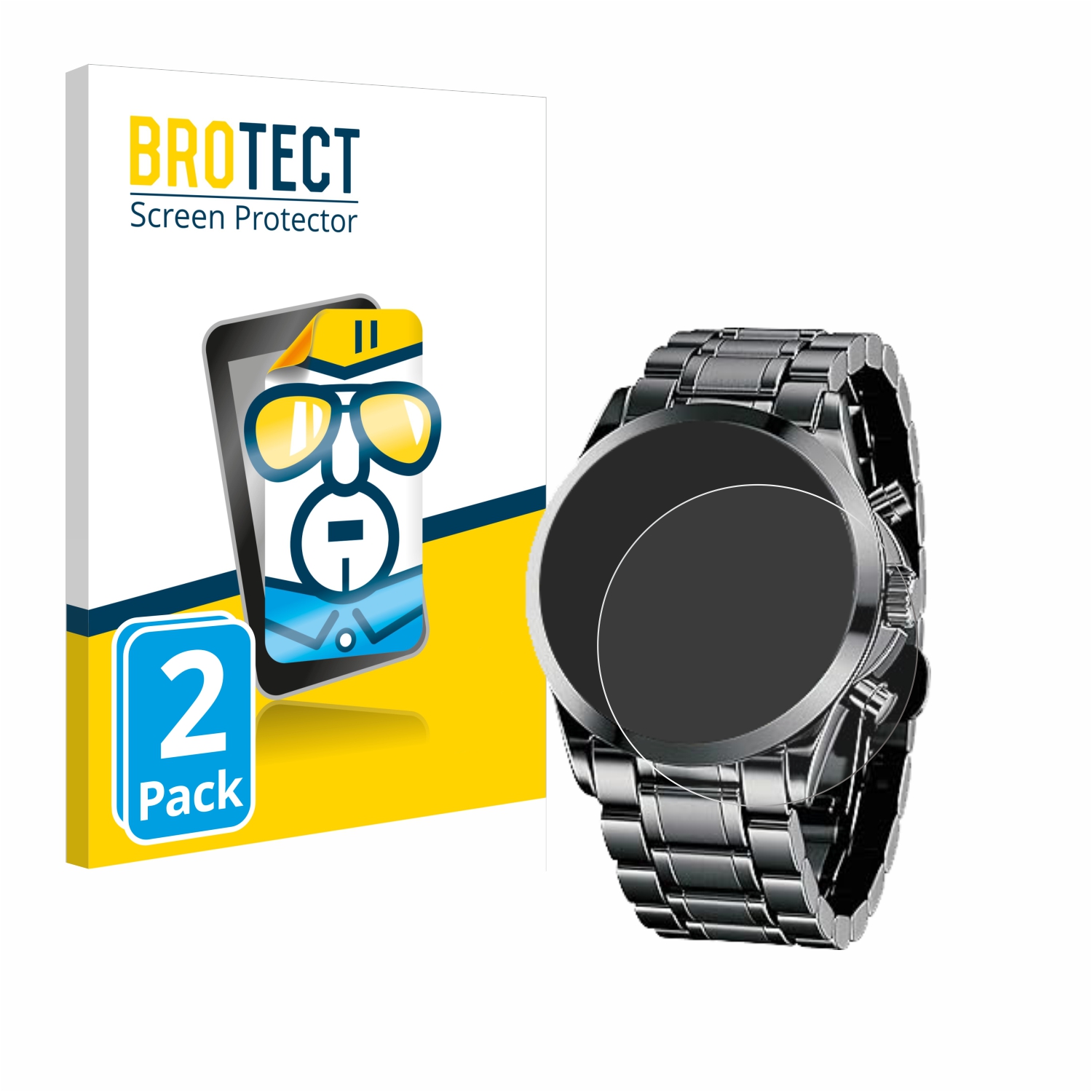 2x BROTECT Displayschutz-Folie pro By Benyar BY5160BBBJP