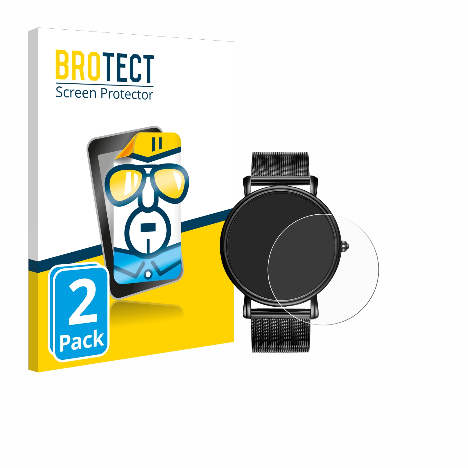 2x BROTECT Displayschutz-Folie pro Burei BS0007-QQQHH