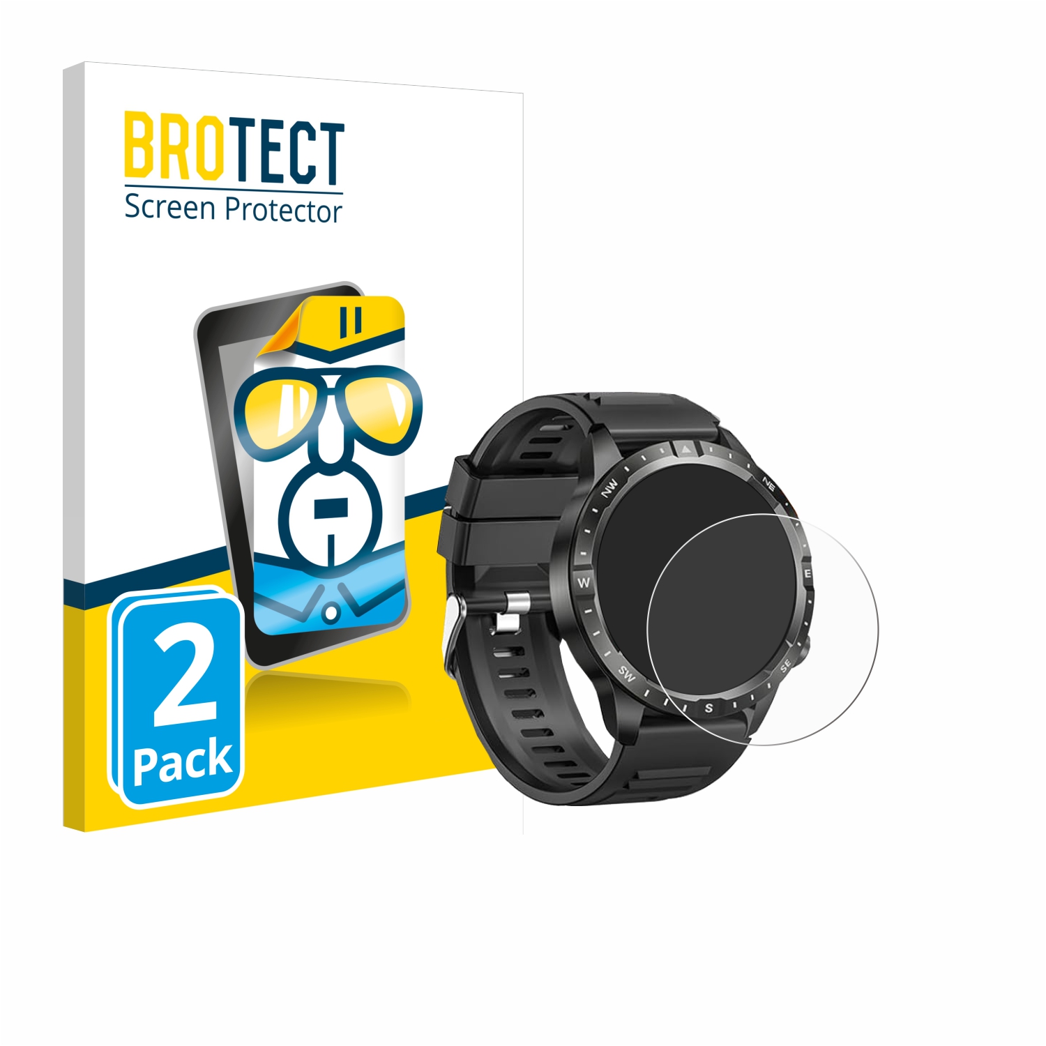2x BROTECT Displayschutz-Folie pro Dekelife AK75 1.43