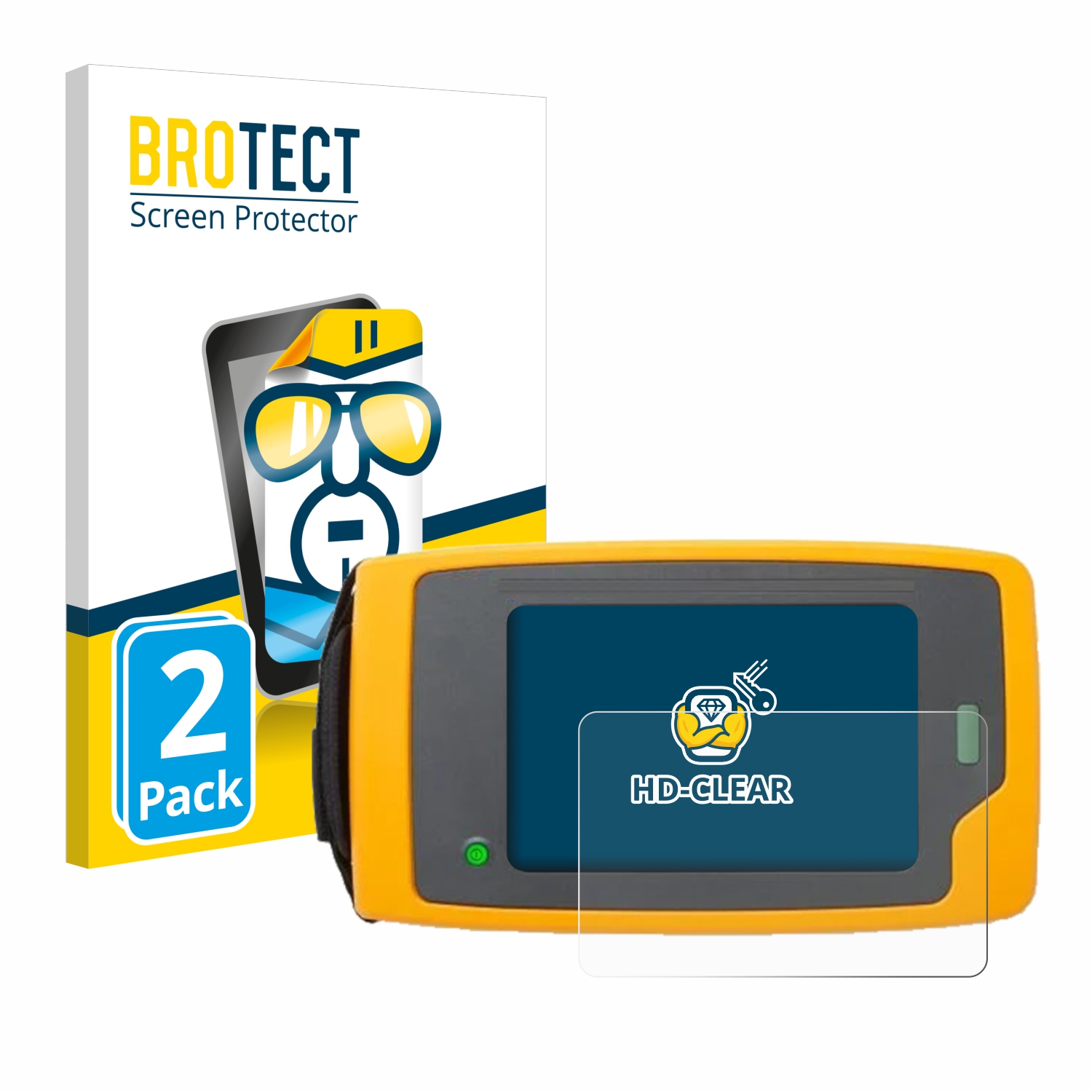 2x BROTECT Displayschutz-Folie pro Fluke ii915