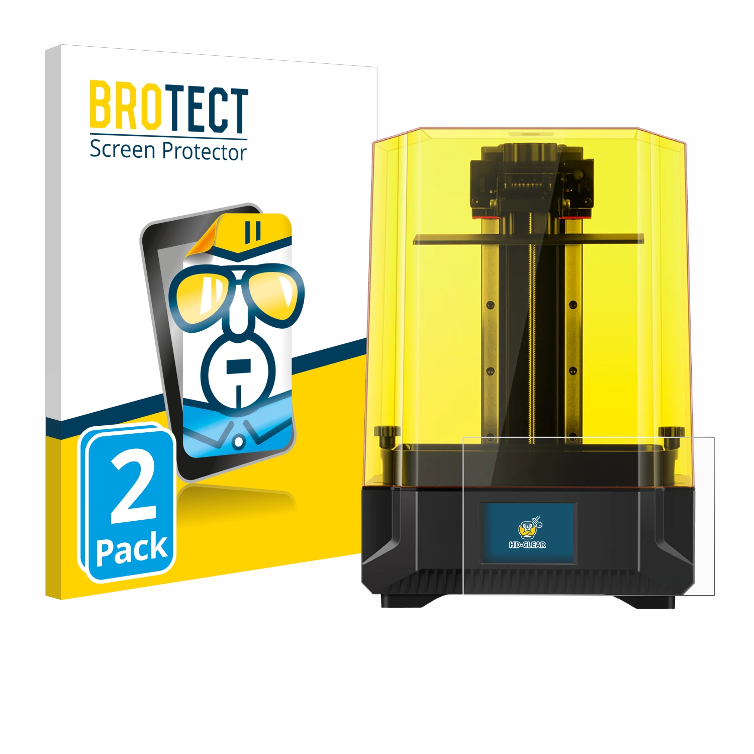 2x BROTECT Displayschutz-Folie pro Anycubic Photon Mono X2 9,1