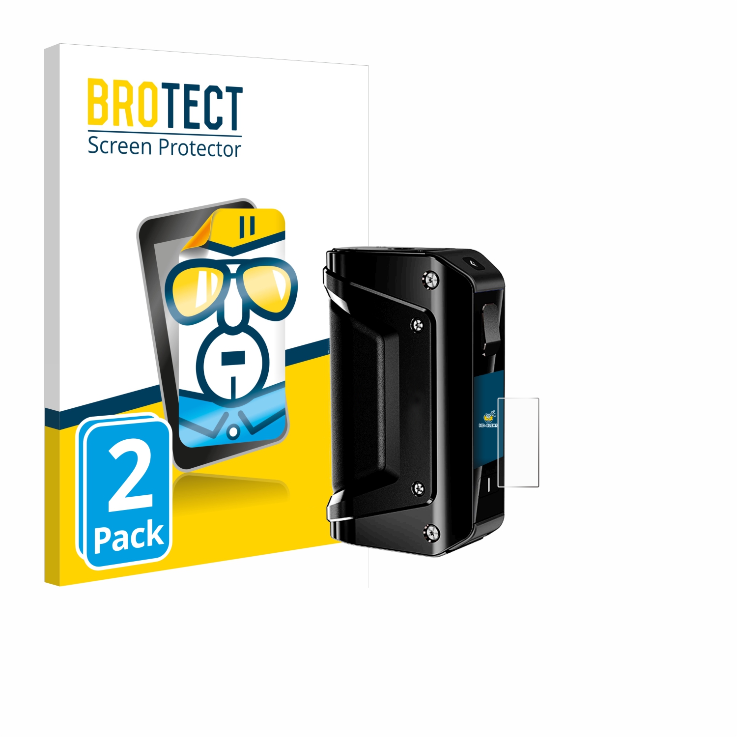 2x BROTECT Displayschutz-Folie pro geekvape Aegis 3