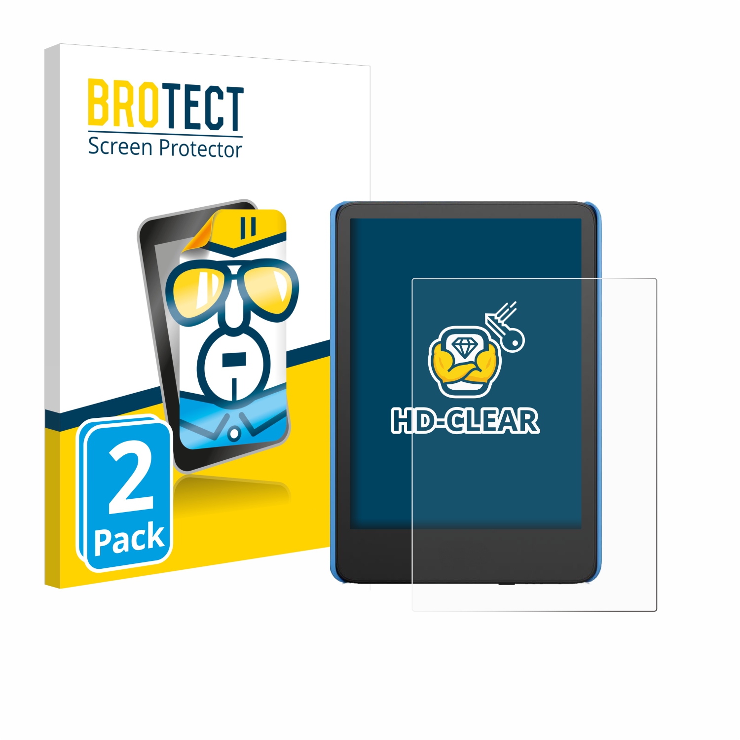 2x BROTECT Displayschutz-Folie pro Amazon Kindle Kids (2024)
