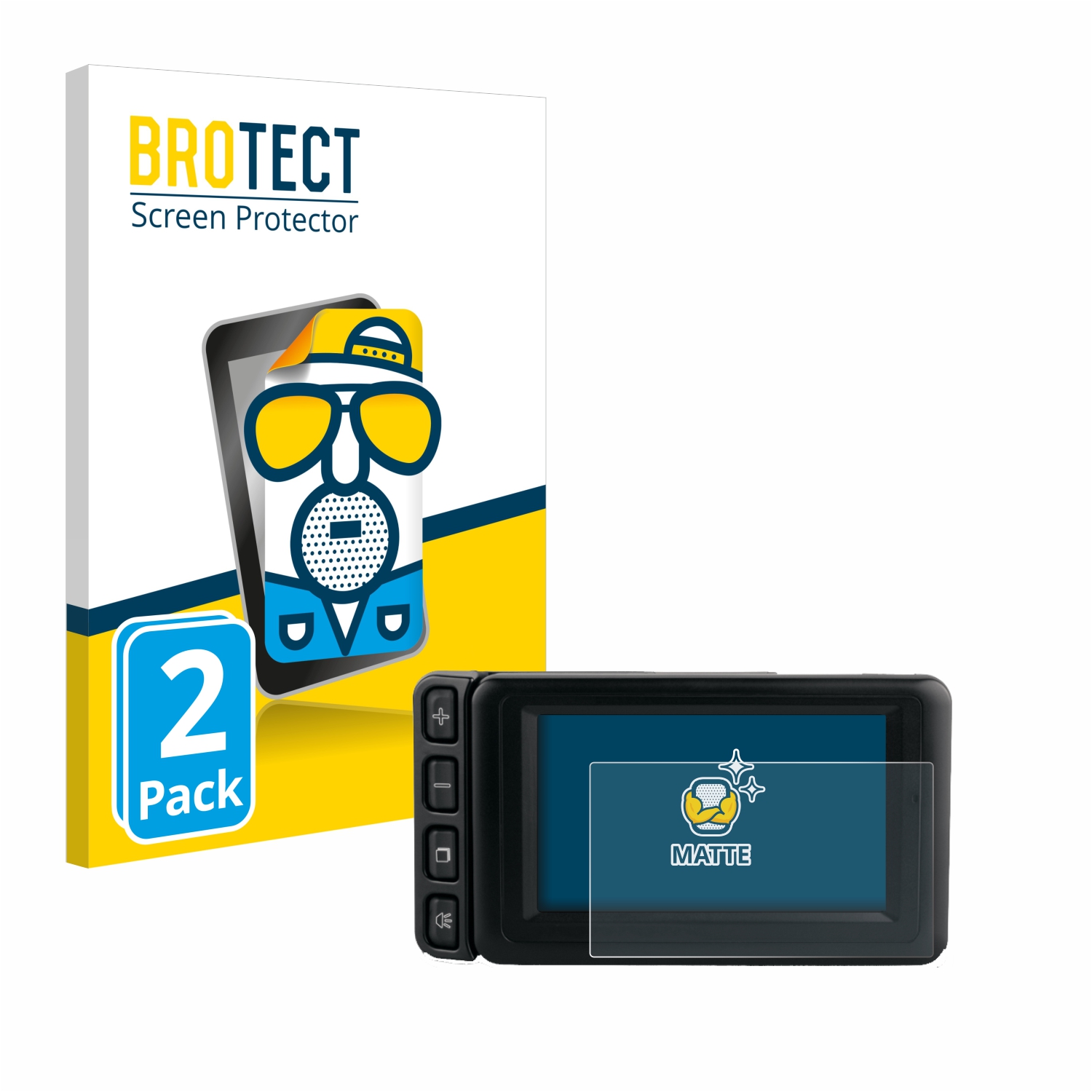 2x BROTECT Entspiegelungs-Folie pro BMW Motorrad Navigator IV 4.3