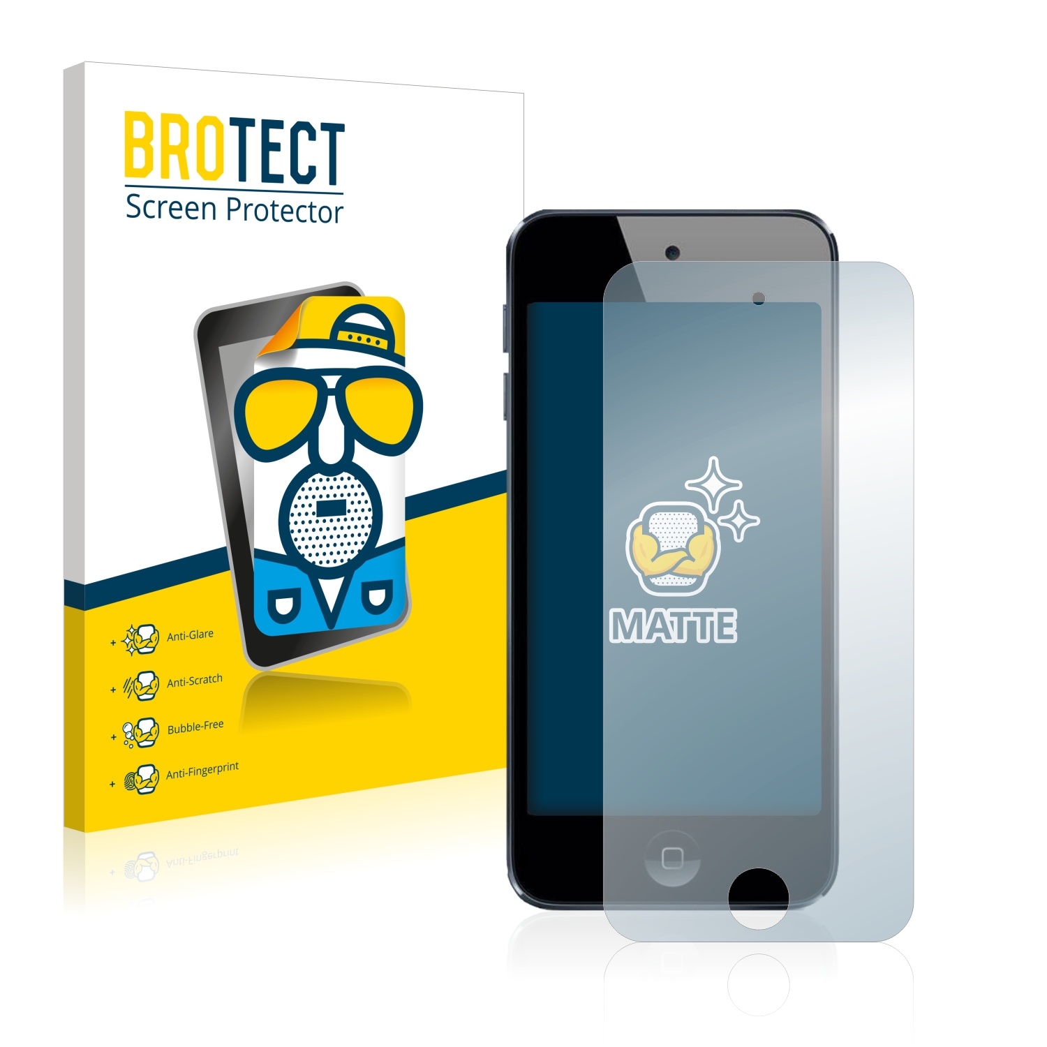 2x BROTECT Entspiegelungs-Folie pro Apple iPod Touch (5. Gen.)