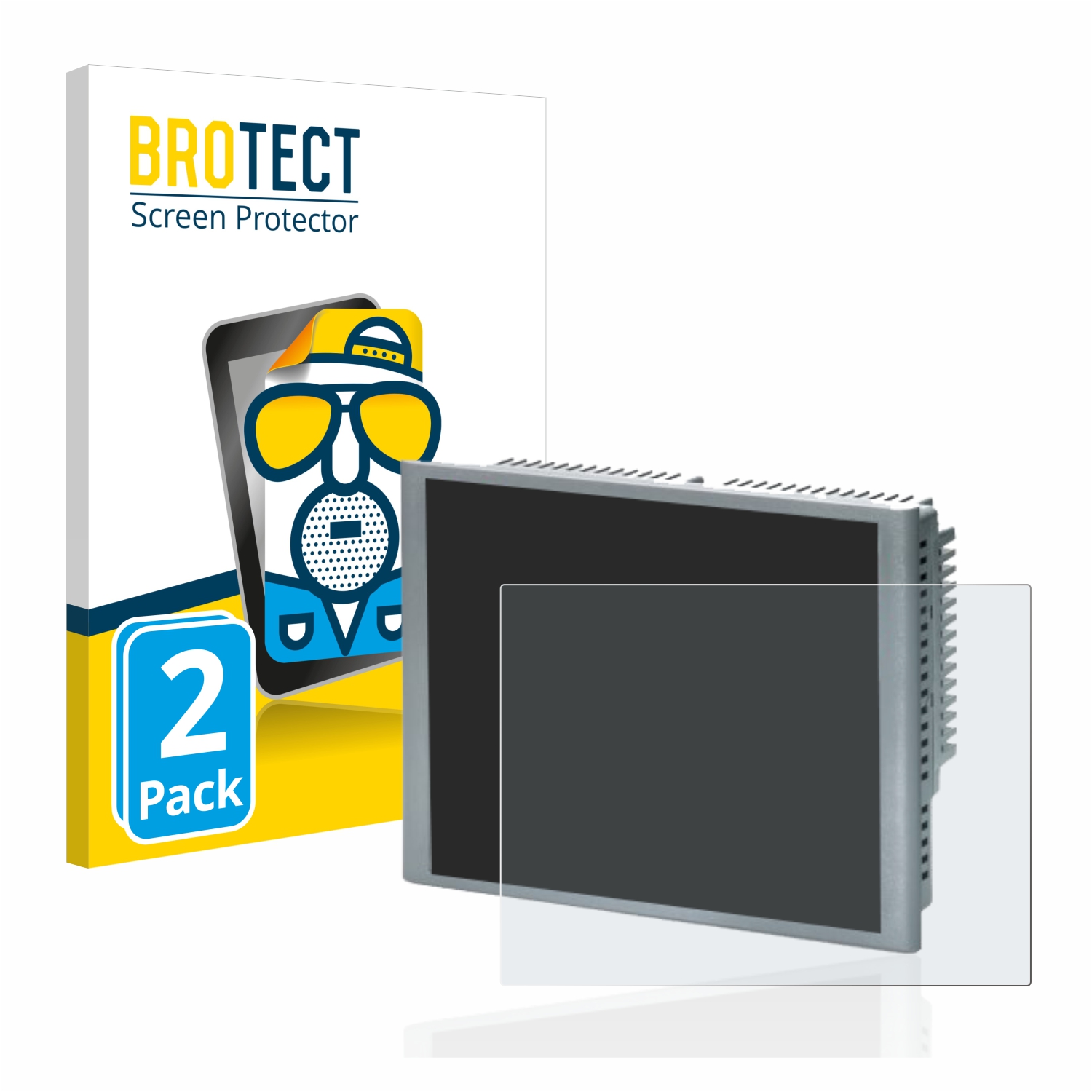 2x BROTECT Entspiegelungs-Folie pro Siemens Simatic MP 277 8 Touch