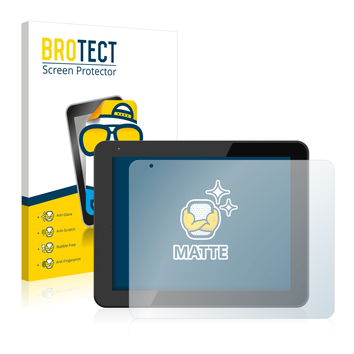 2x BROTECT Entspiegelungs-Folie pro BQ Curie 2
