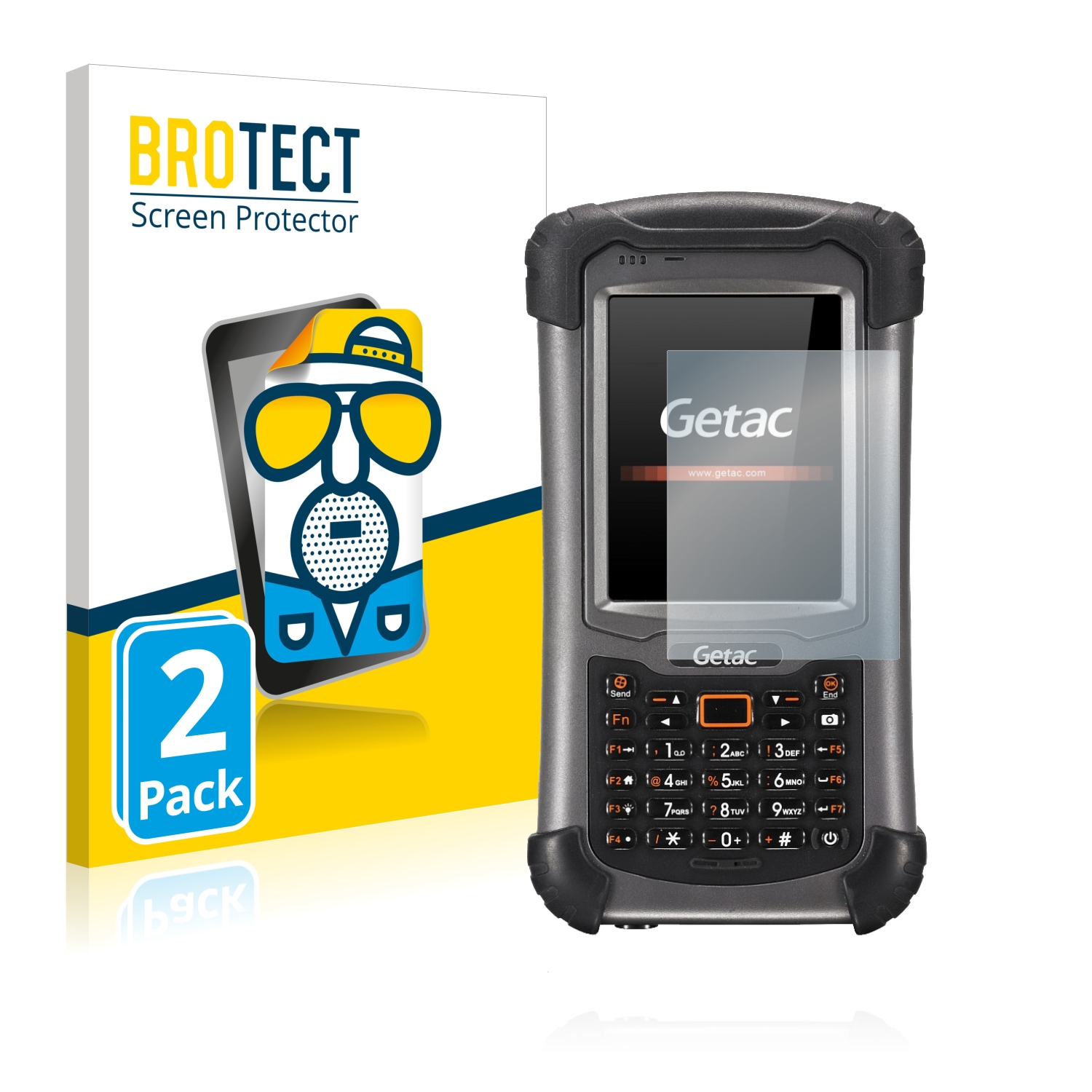 2x BROTECT Entspiegelungs-Folie pro Getac PS336