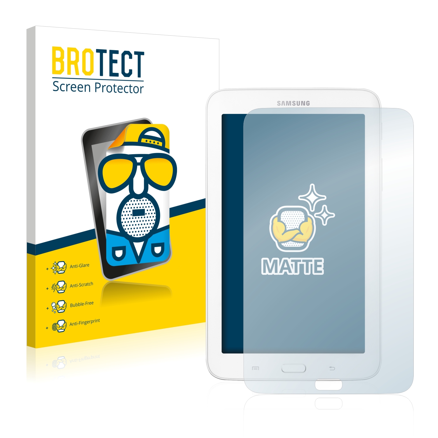 2x BROTECT Entspiegelungs-Folie pro Samsung Galaxy Tab 3 7.0 Lite